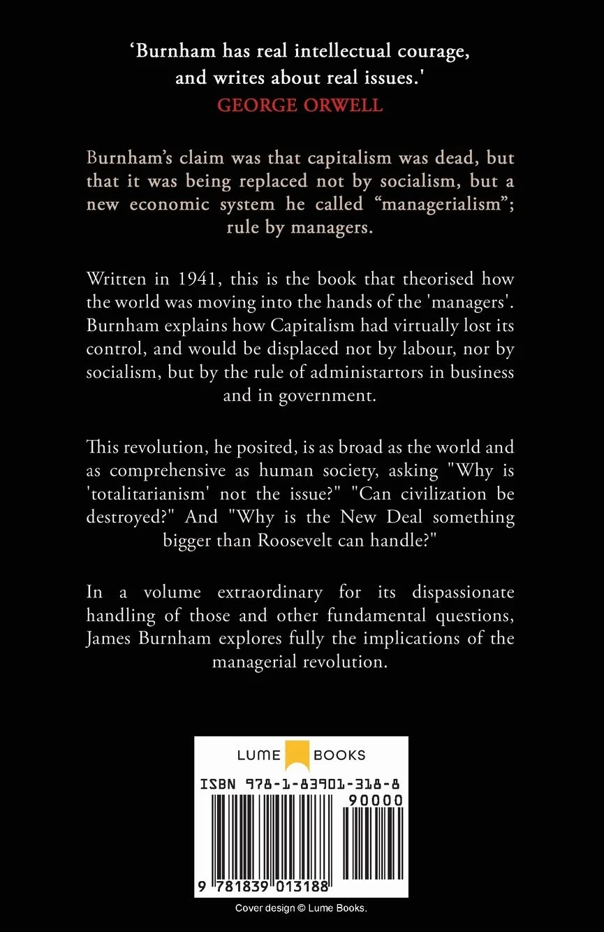 The Managerial Revolution: What is Happening in the World