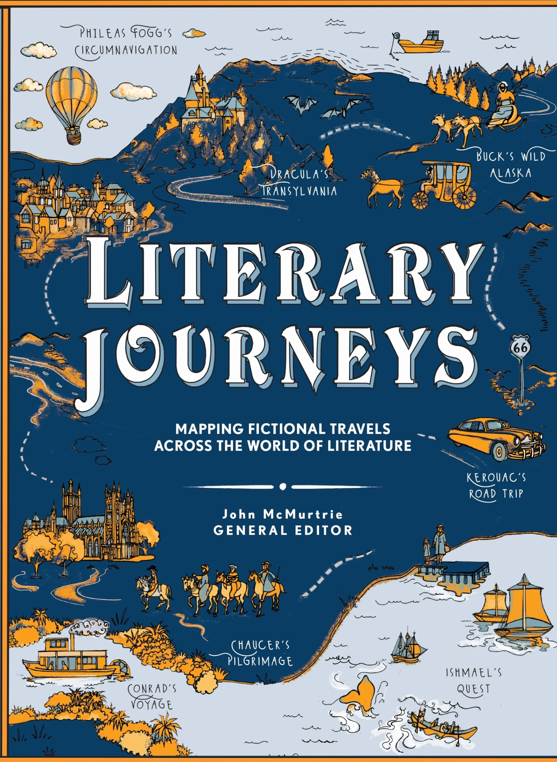 Literary Journeys: Mapping Fictional Travels Across World Literature