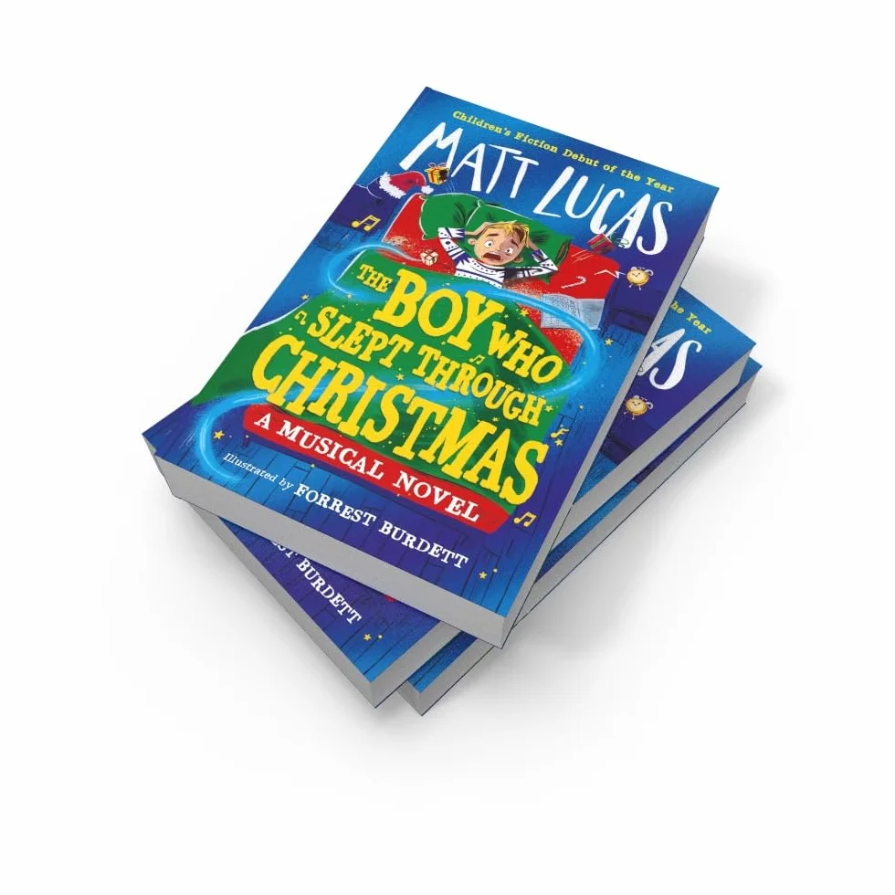 The Boy Who Slept Through Christmas: Magical Funny Illustrated Kids Adventure Book Musical Novel Paperback 2024