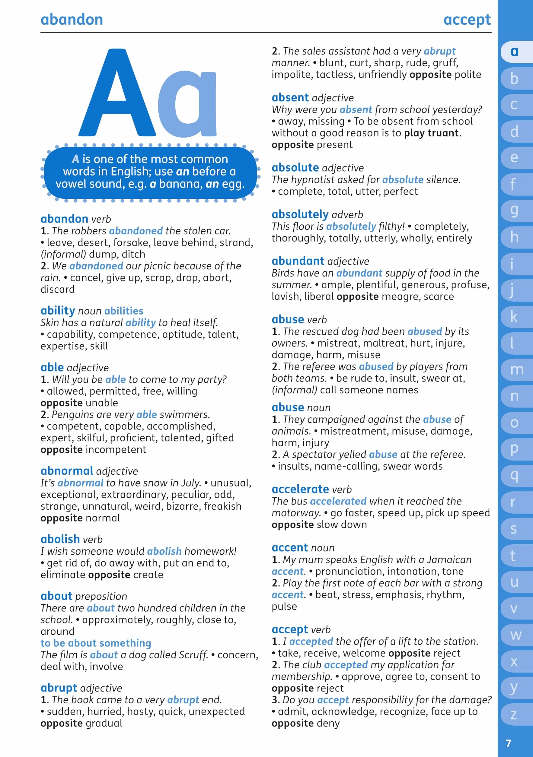 Oxford Children's Thesaurus