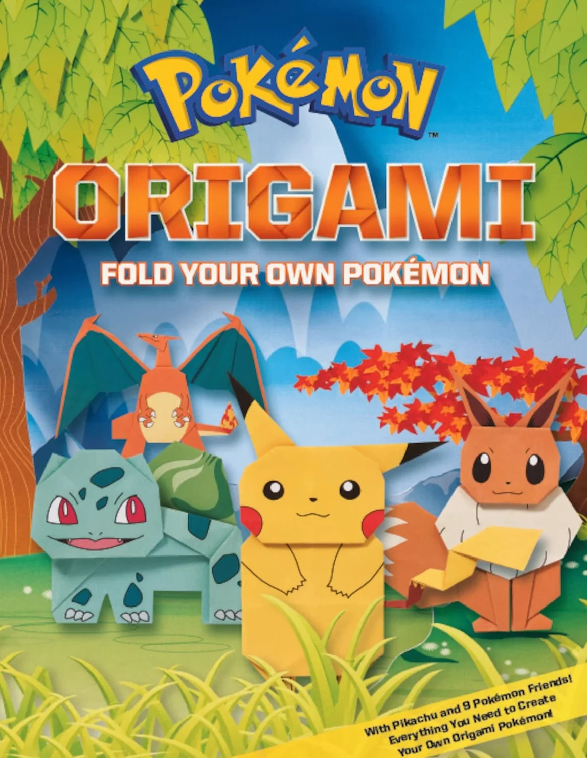 Pokemon Origami: Fold Your Own Pokemon