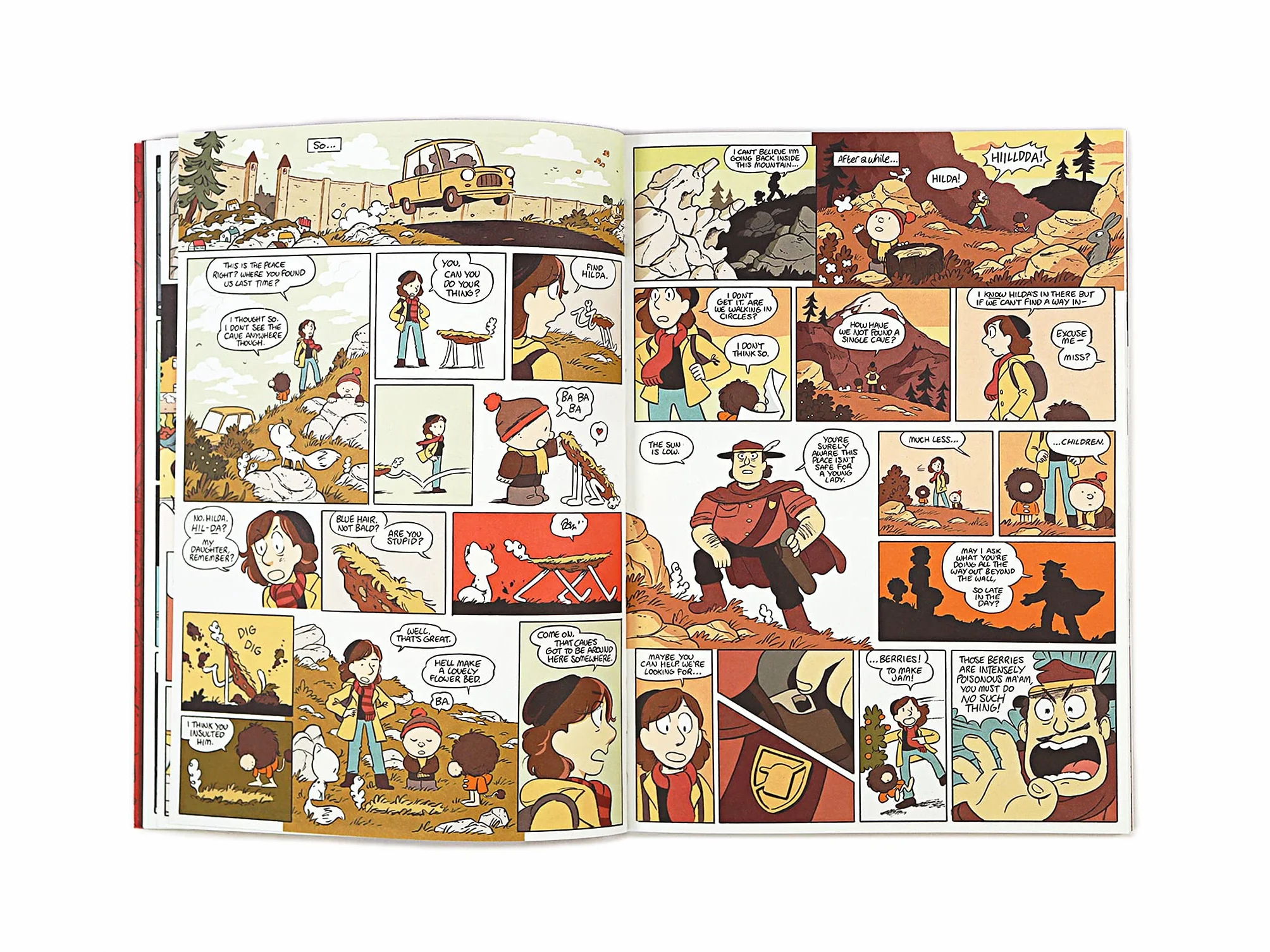 Hildafolk Comics Hilda and the Mountain King 6