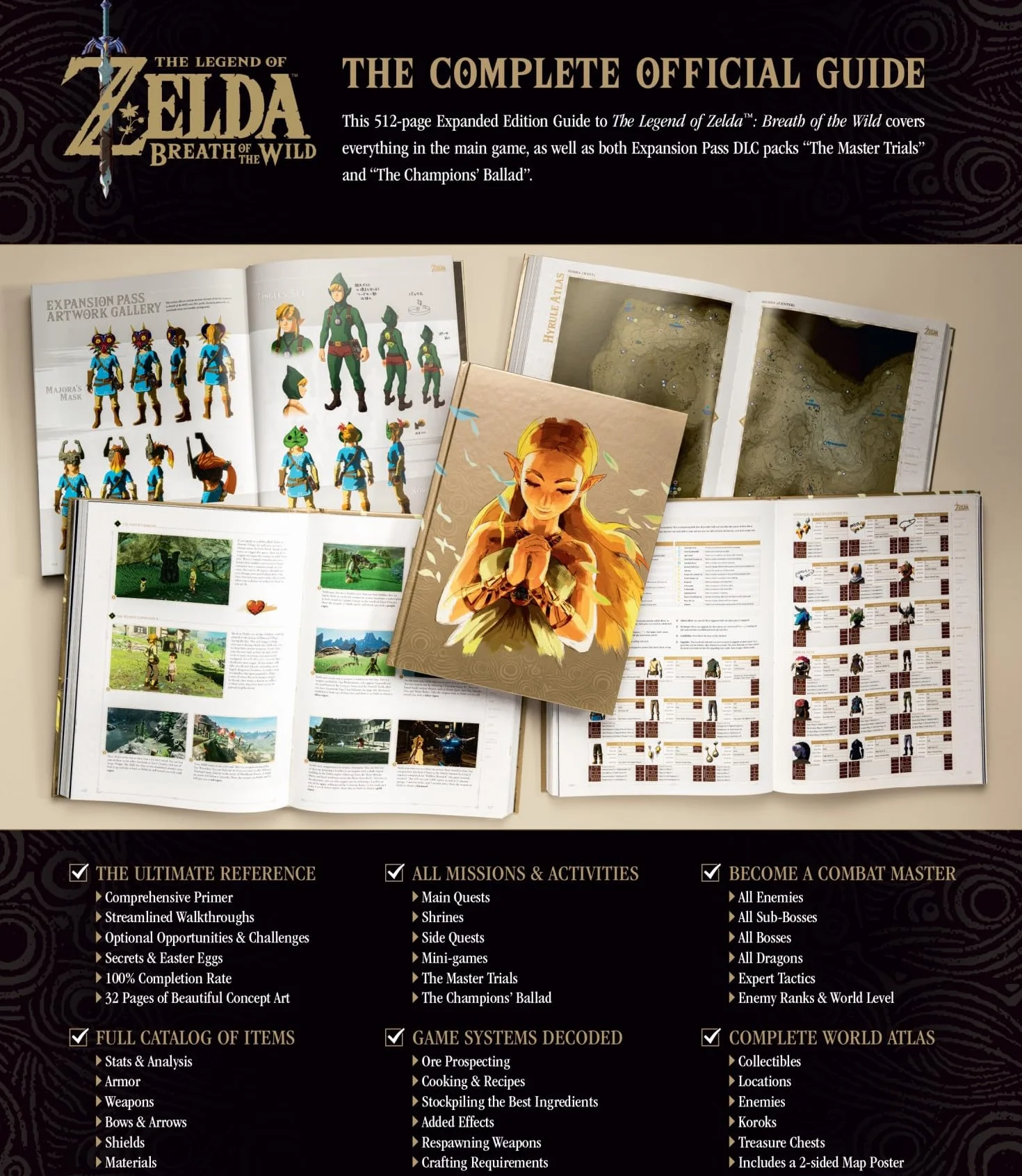 The Legend of Zelda: Breath of the Wild Complete Official Guide Expanded Edition