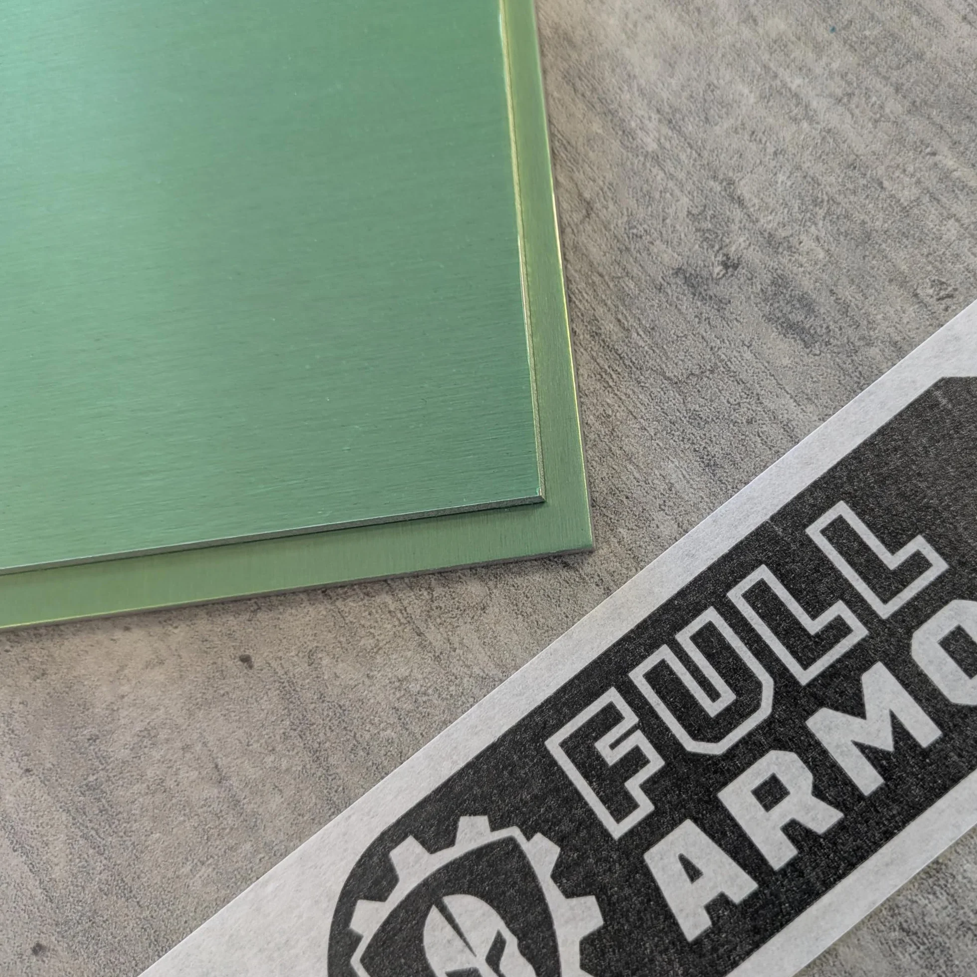 Blacha aluminiowa 3 mm - 6082 T6 200 mm x 200 mm (20cm x 20cm)