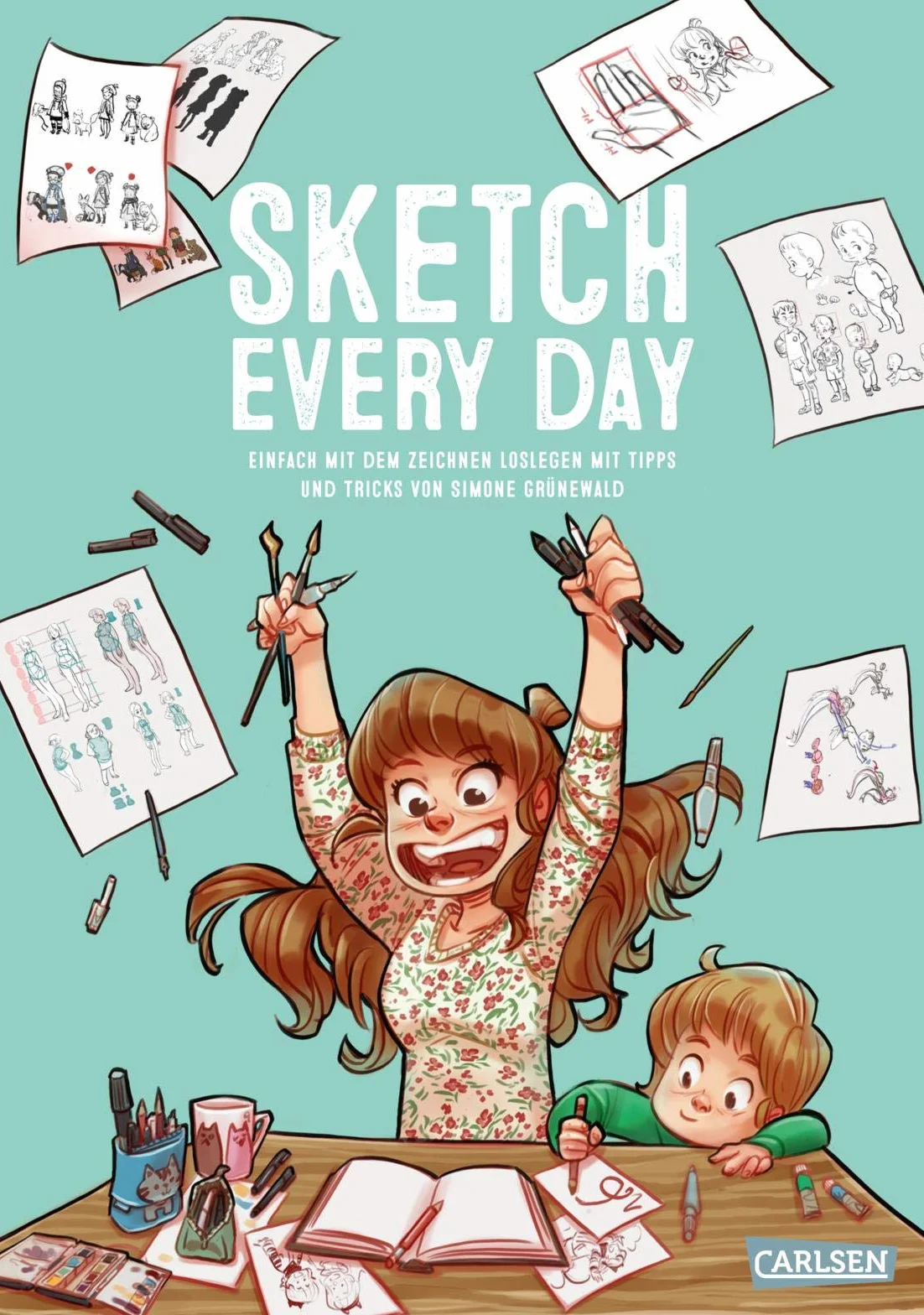 Simone Grünewald Sketch Every Day: Zeichnen lernen mit Tipps und Tricks