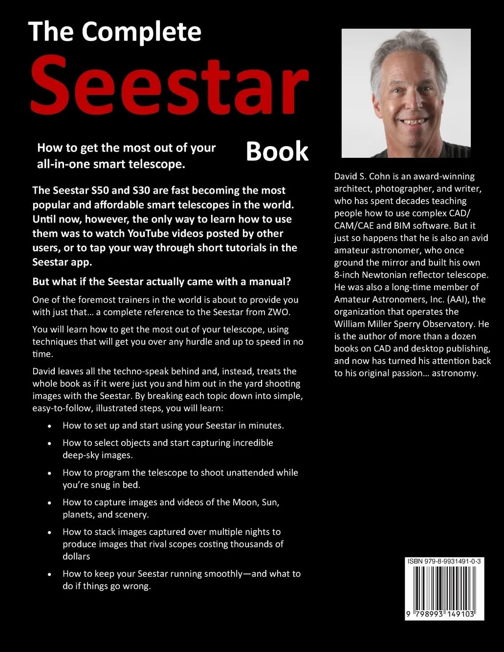 The Complete Seestar Book: Smart Telescope Guide