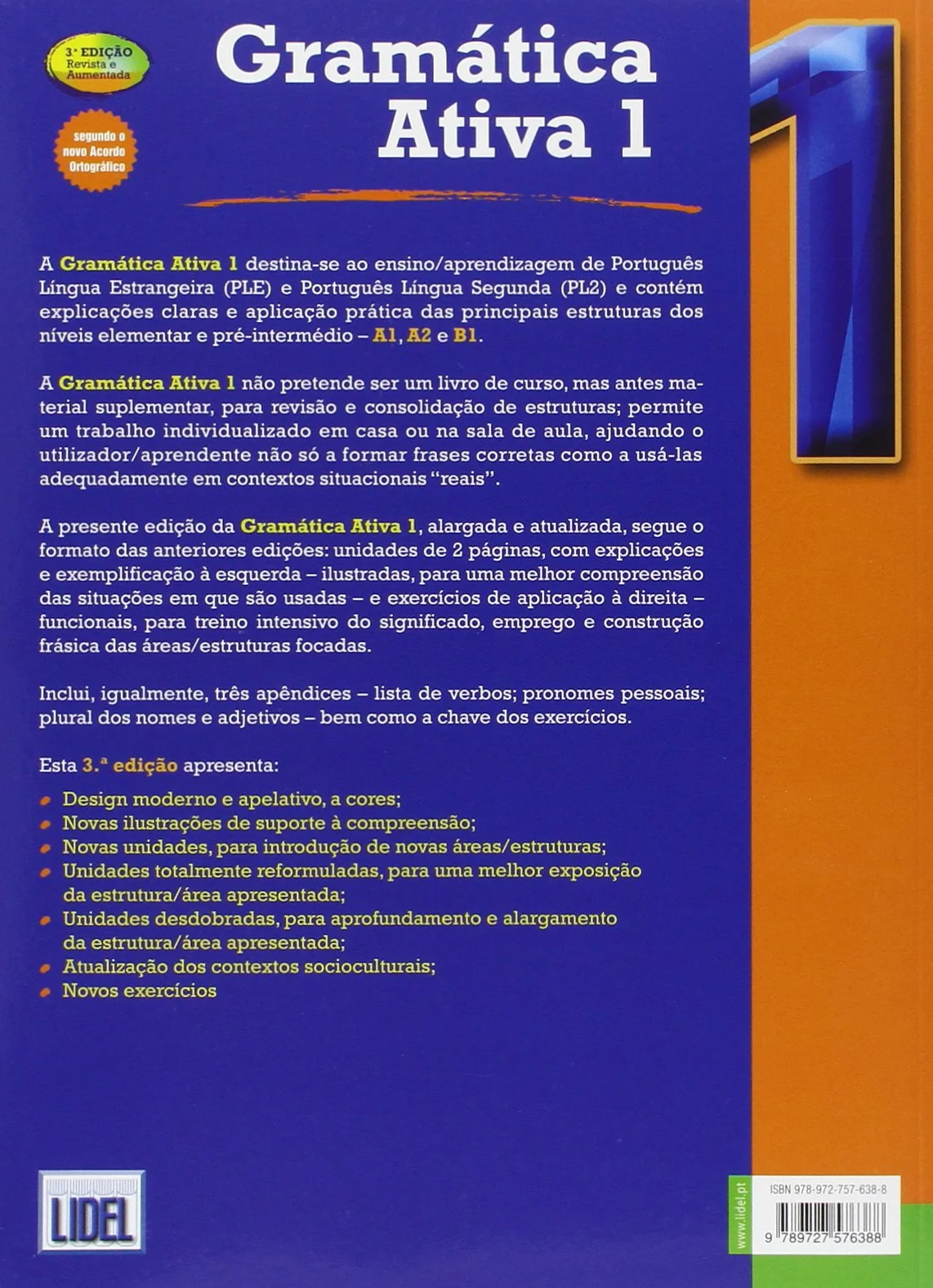 Gramàtica activa 1: Edition en portugais