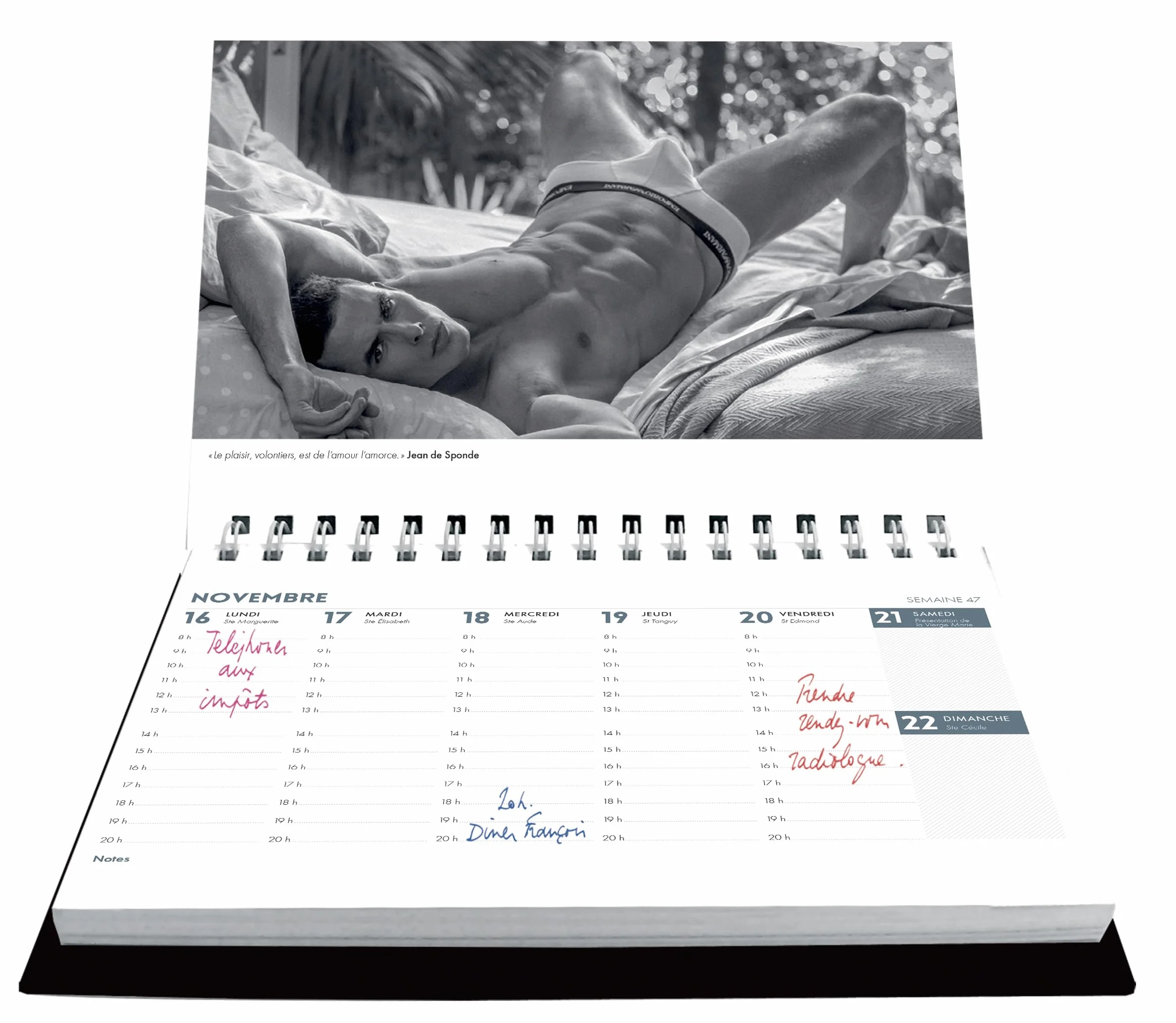 Agenda - Calendrier Anges ou démons 2026