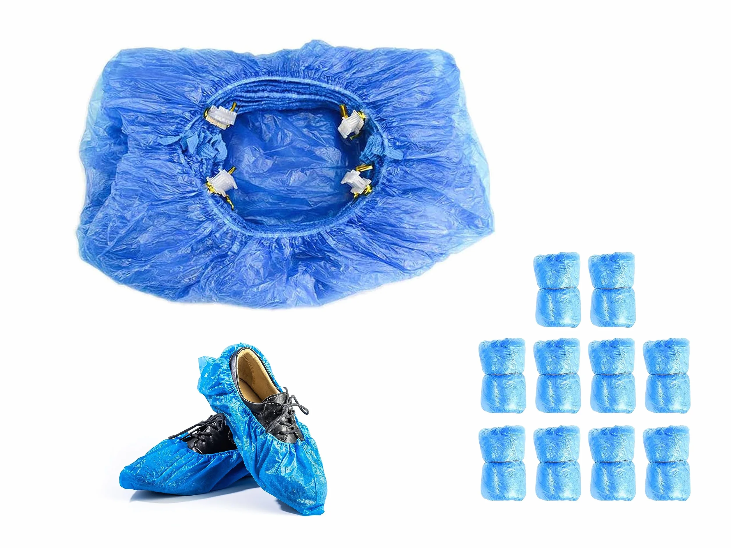 Beper Worek na buty, ABS, niebieski, rozmiar uniwersalny, 100 sztuk