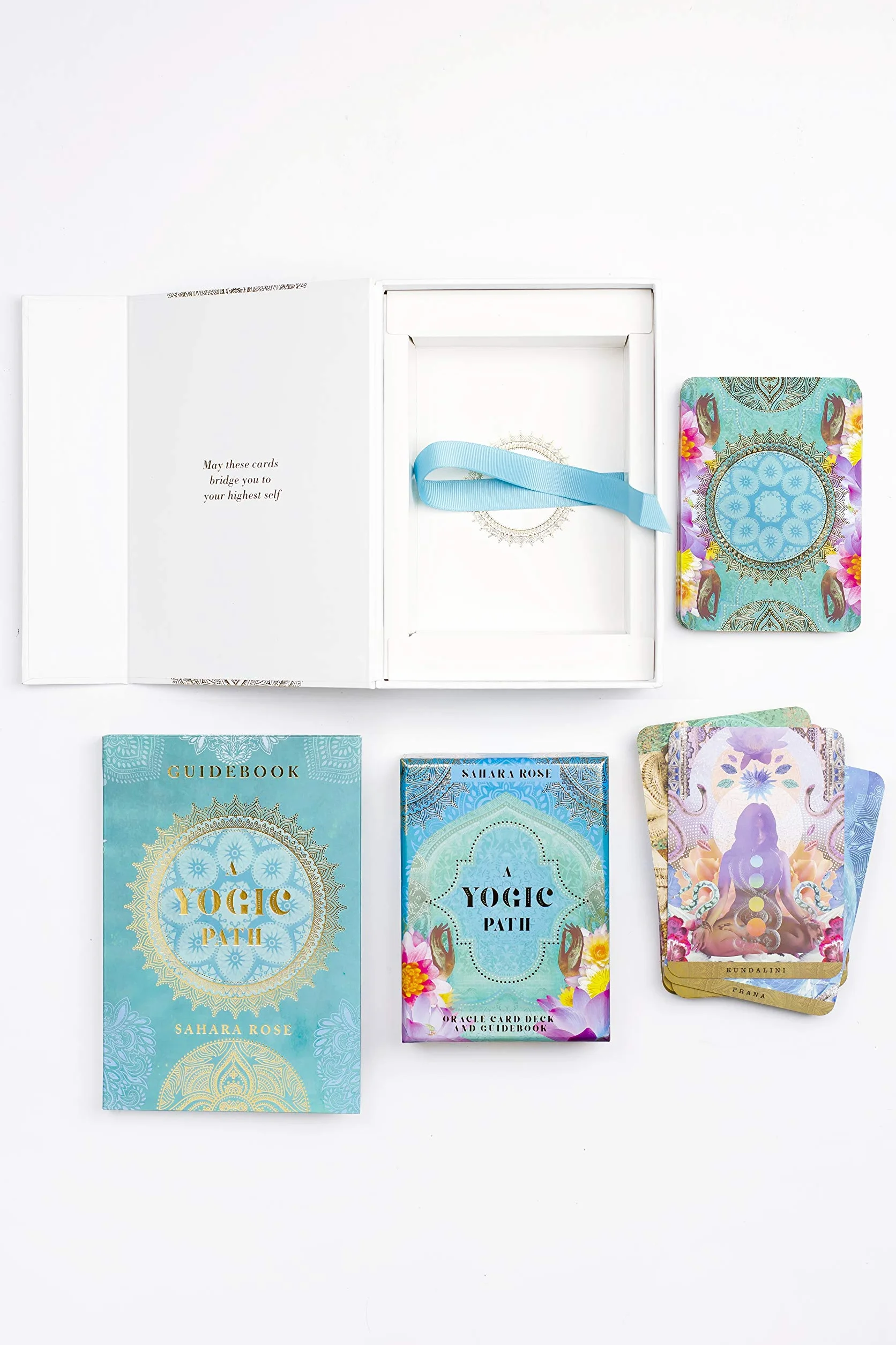 A Yogic Path Oracle Deck and Guidebook (Keepsake Box Set)