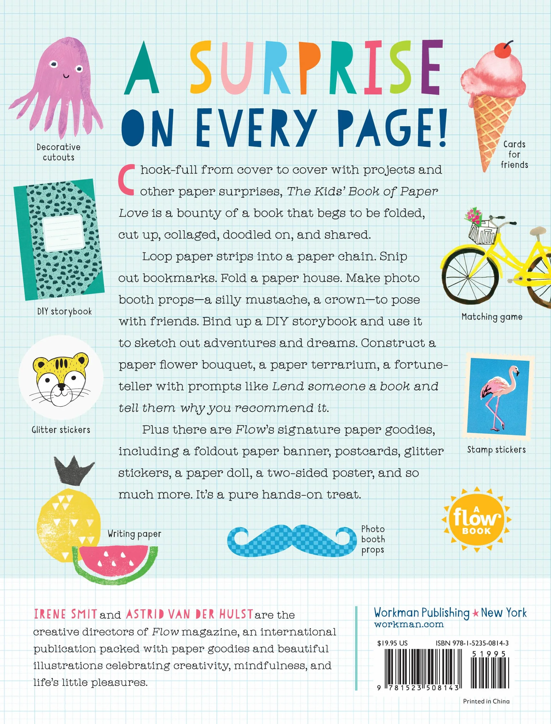 Kids' Book of Paper Love, The: Write. Craft. Play. Share. (Flow)