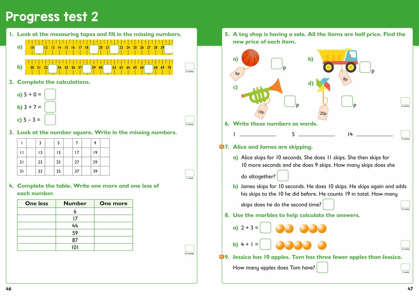 Year 1 Maths and English KS1 Targeted Study & Practice Book: Ideal for use at home
