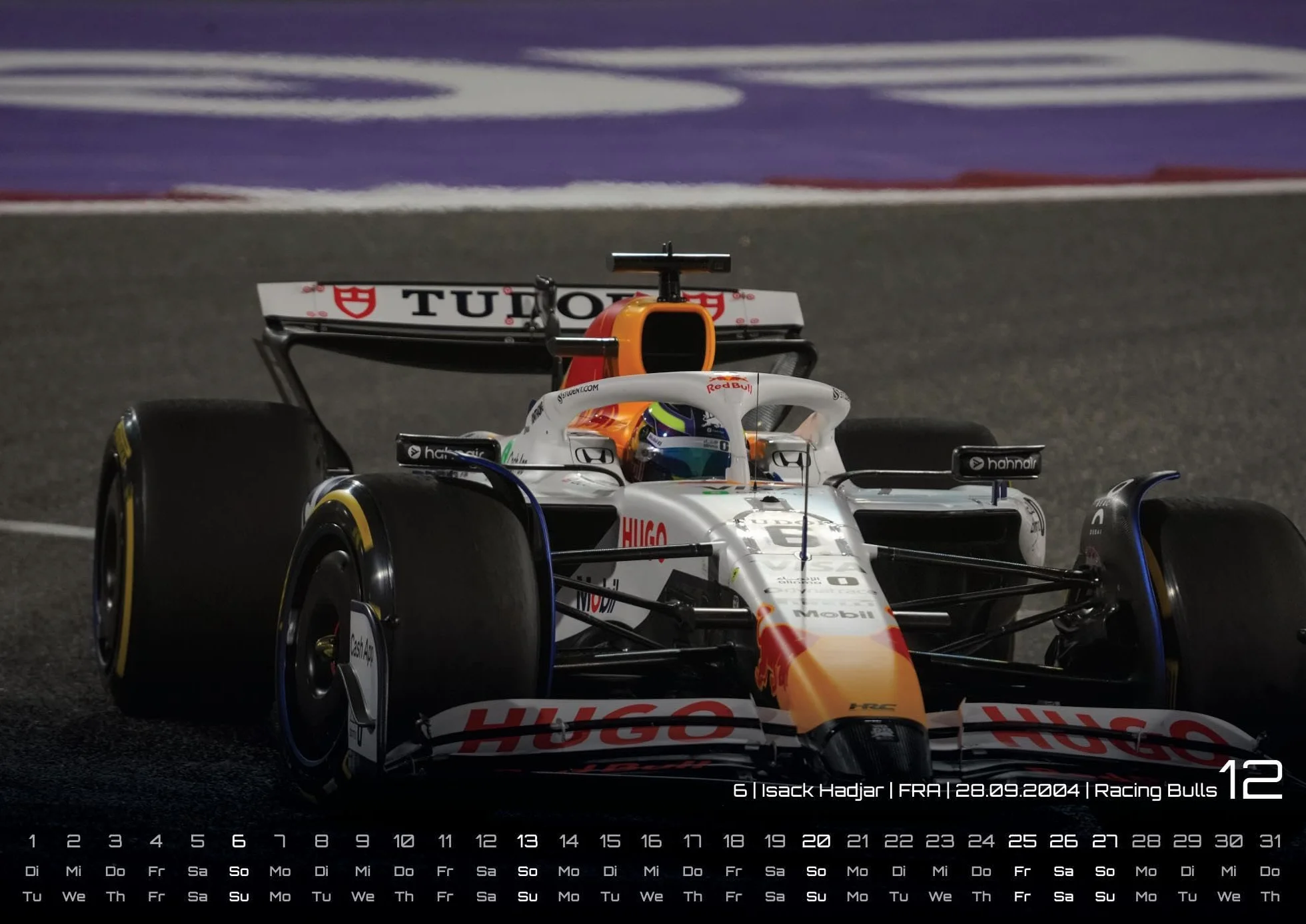 Formel 1 Kalender 2026 DIN A2: F1 Grand Prix Wandkalender für Fans