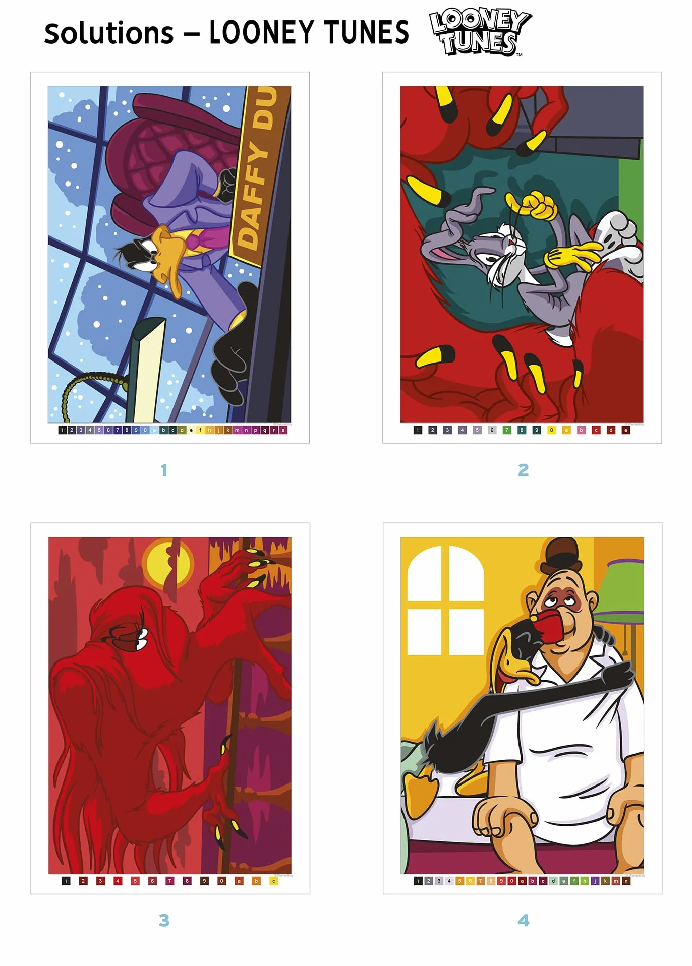 Coloriages mystères - Looney Tunes T2: Tome 2