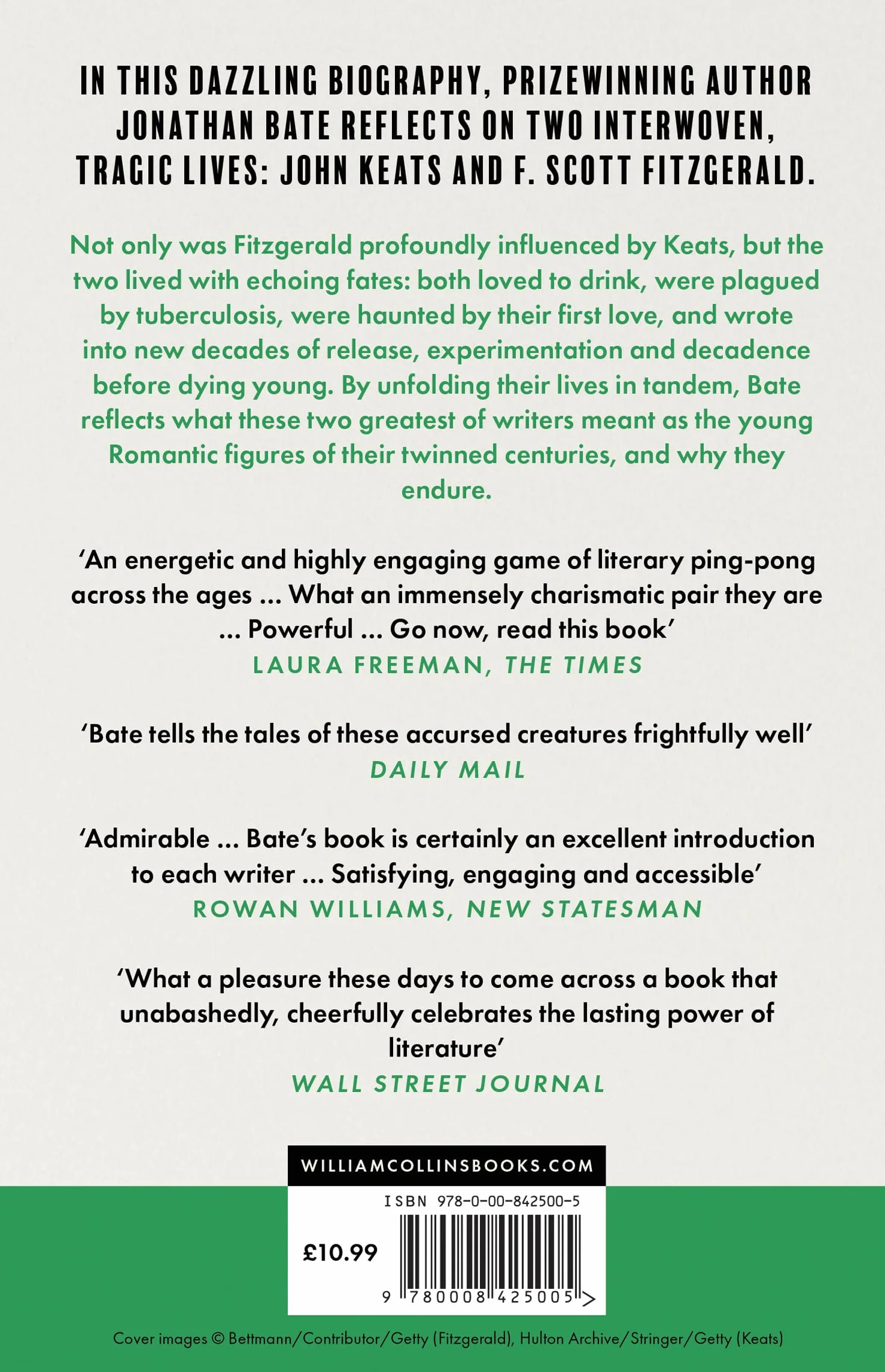 Bright Star, Green Light: The Beautiful and Damned Lives of John Keats and F. Scott Fitzgerald