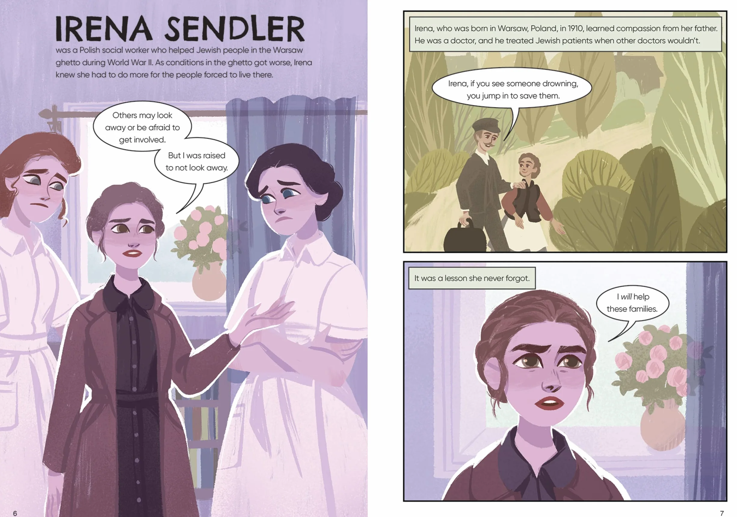 It's Her Story Irena Sendler a Graphic Novel