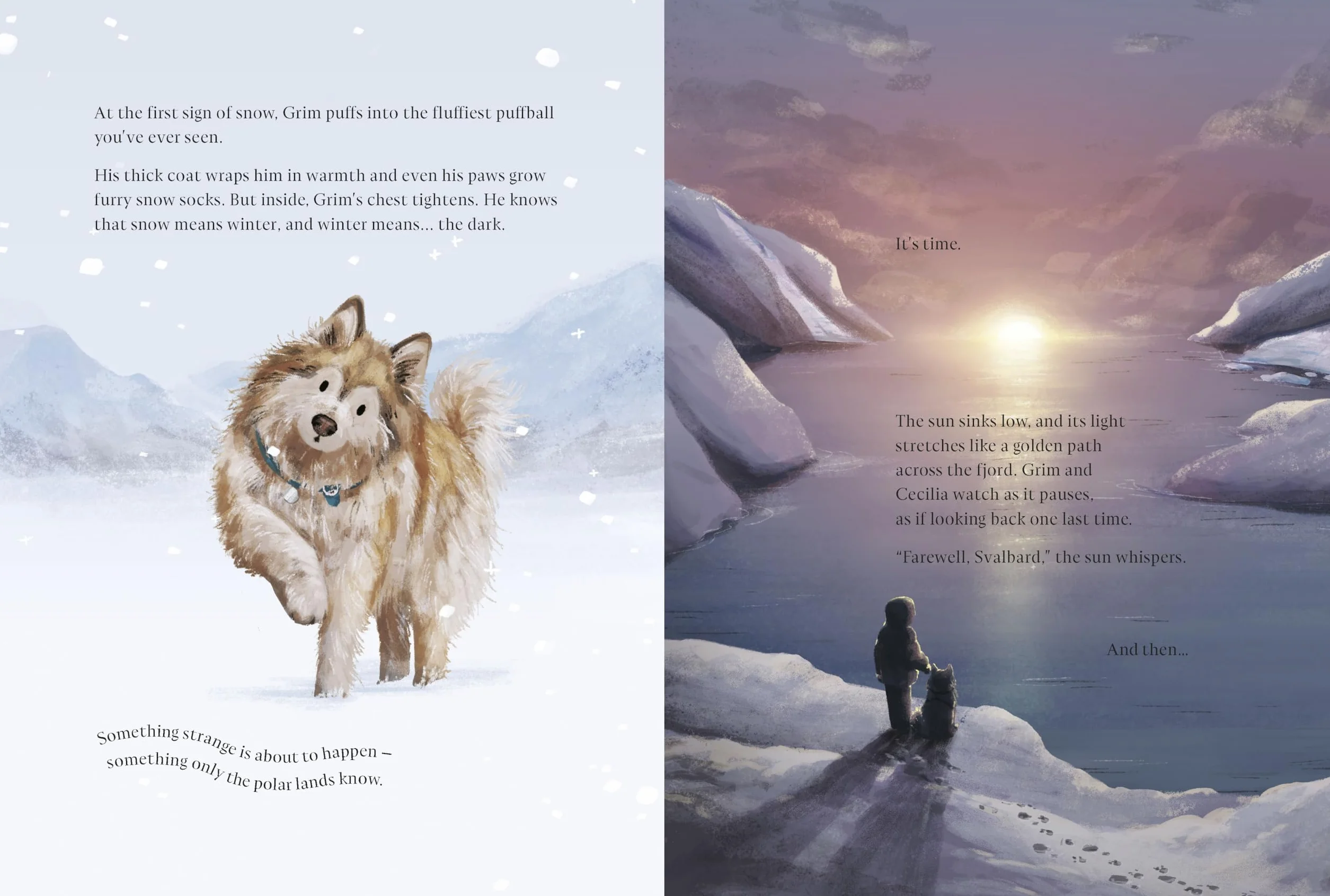 The Polar Night Adventure: Grim's Starlit Journey Across Svalbard