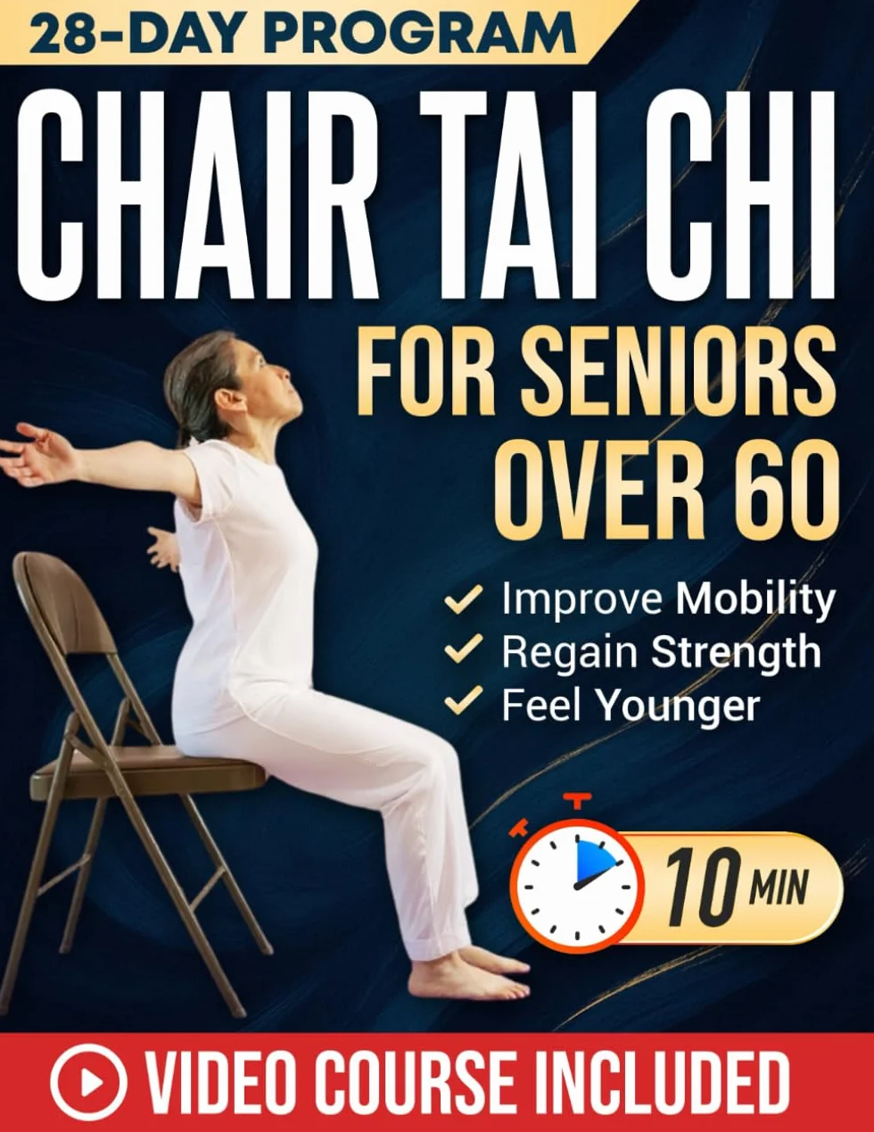 Chair Tai Chi for Seniors Over 60: 10-Minute Seated Flows Improve Mobility, Regain Strength, Sharpen Mind
