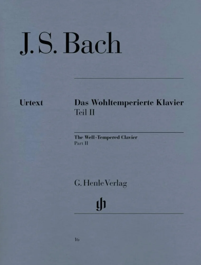 Jean Sebastien Bach: Das Wohltemperierte Klavier Teil II, BWV 870-893, Piano solo