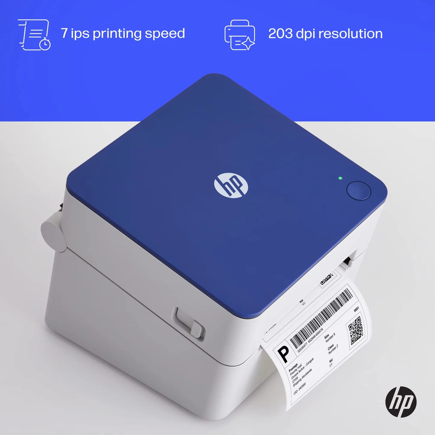 HP Work Solutions termiczna drukarka etykiet 4x6 203 DPI