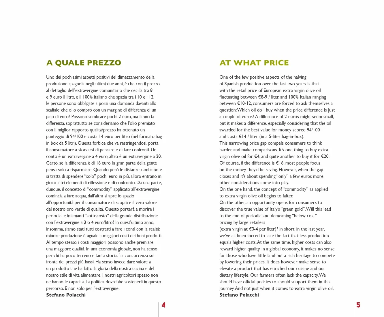 Oli d'Italia 2024. I migliori extravergine. Ediz. italiana e inglese