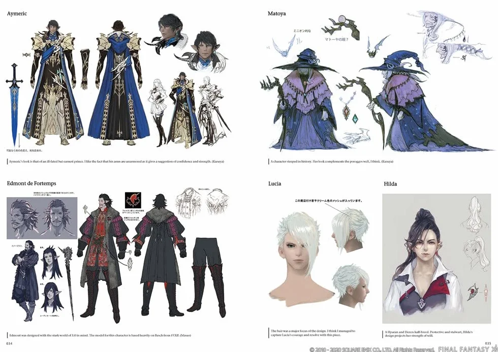 Final Fantasy XIV: Heavensward -- The Art of Ishgard -Stone and Steel-