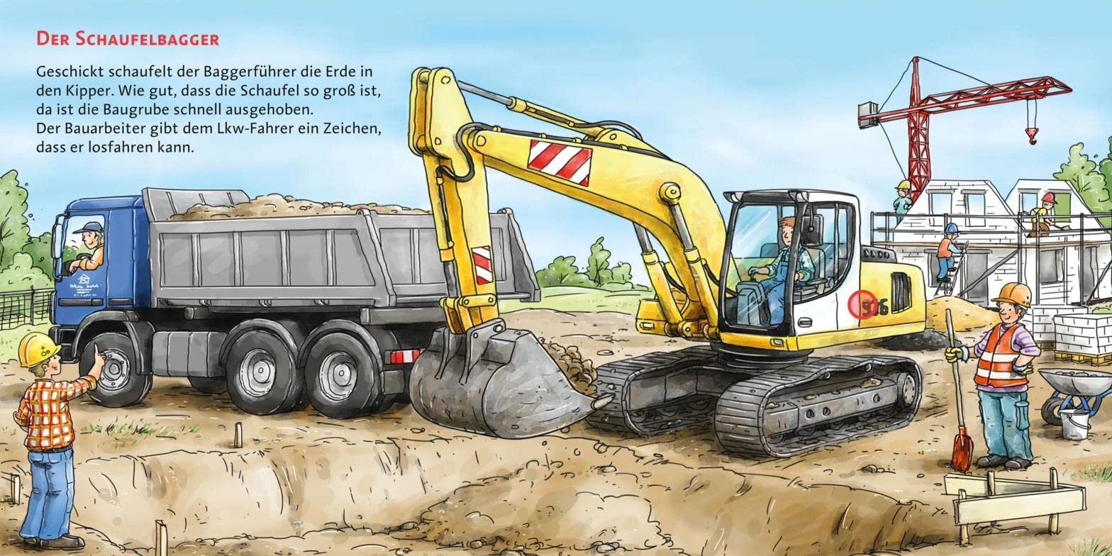 Hör mal (Soundbuch): Auf der Baustelle - Zum Hören, Schauen und Mitmachen ab 2 Jahren