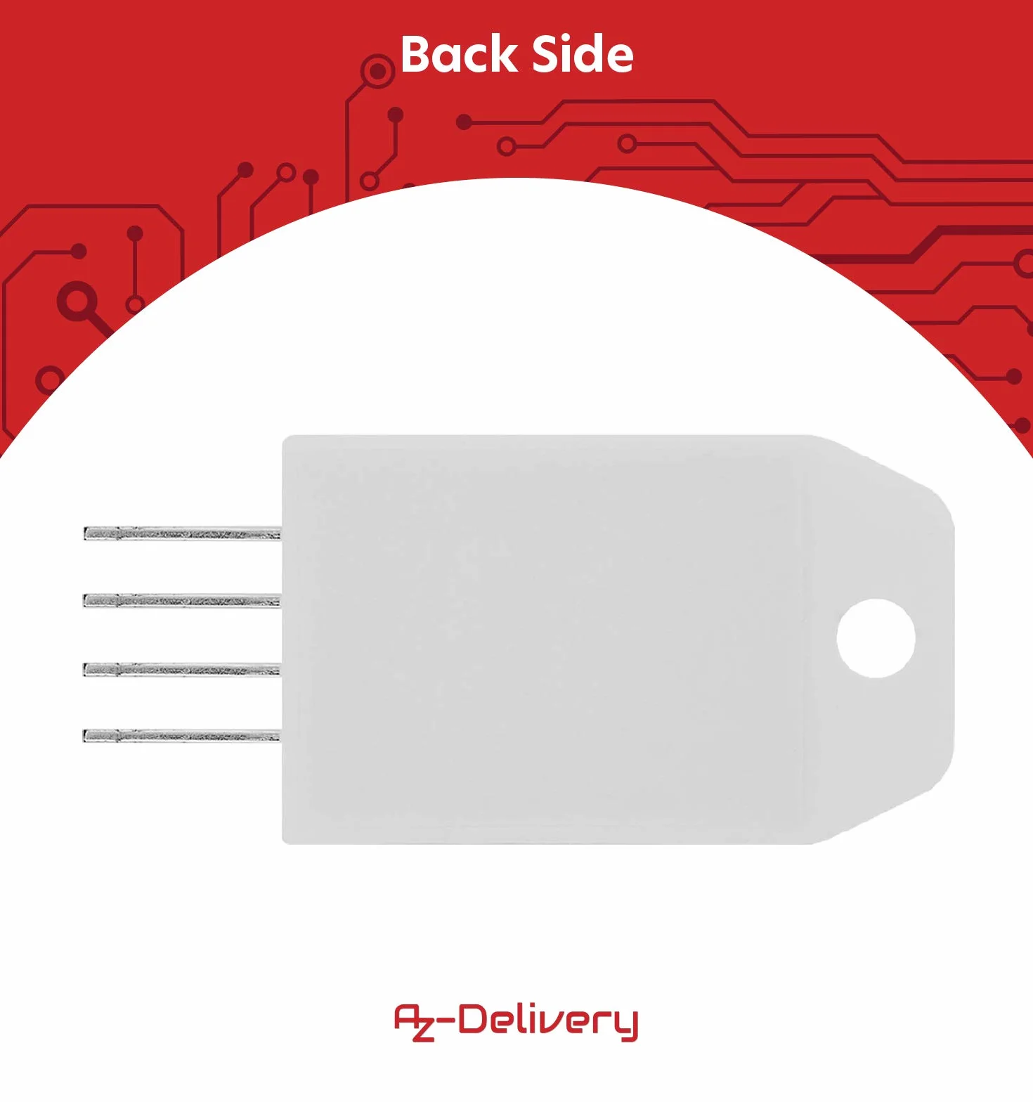 AZDelivery DHT22 AM2302 czujnik temperatury i czujnik wilgotności kompatybilny z Arduino i Raspberry Pi wraz z e-book!