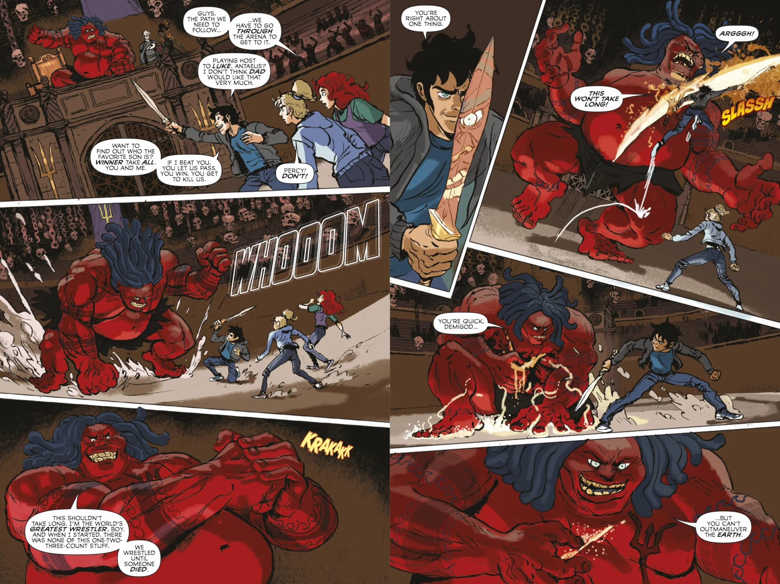 Percy Jackson Book 4: The Battle of the Labyrinth Graphic Novel