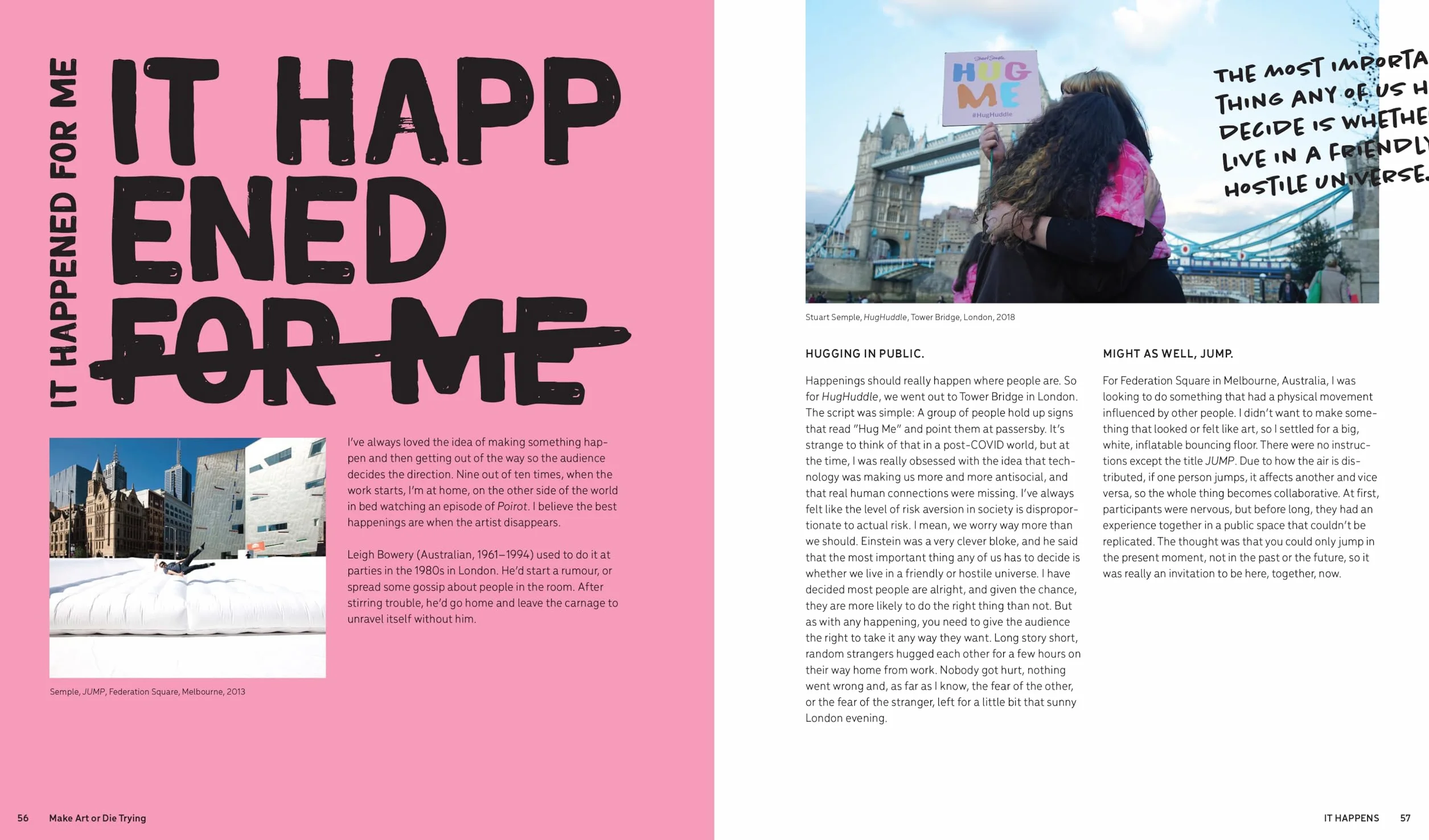 Make Art or Die Trying /anglais: The Only Art Book You'll Ever Need If You Want to Make Art That Changes the World