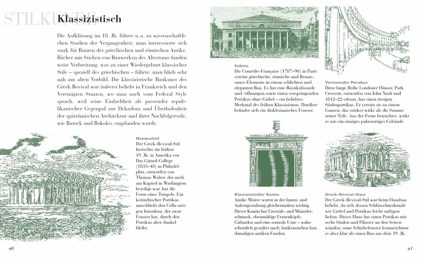 Baustilkunde: Architektur Stil Entwicklung Geschichte Baukunst illustriert