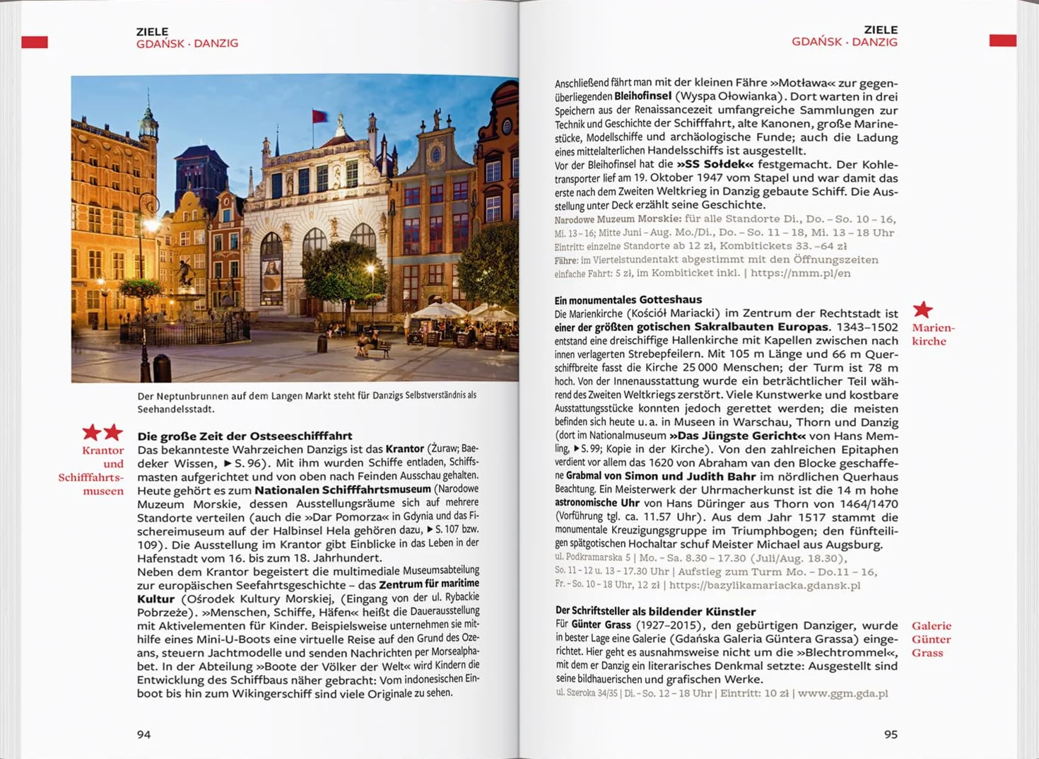 Baedeker Reiseführer Polen mit praktischer Karte EASY ZIP