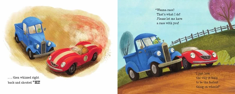Little Blue Truck and Racer Red: 24