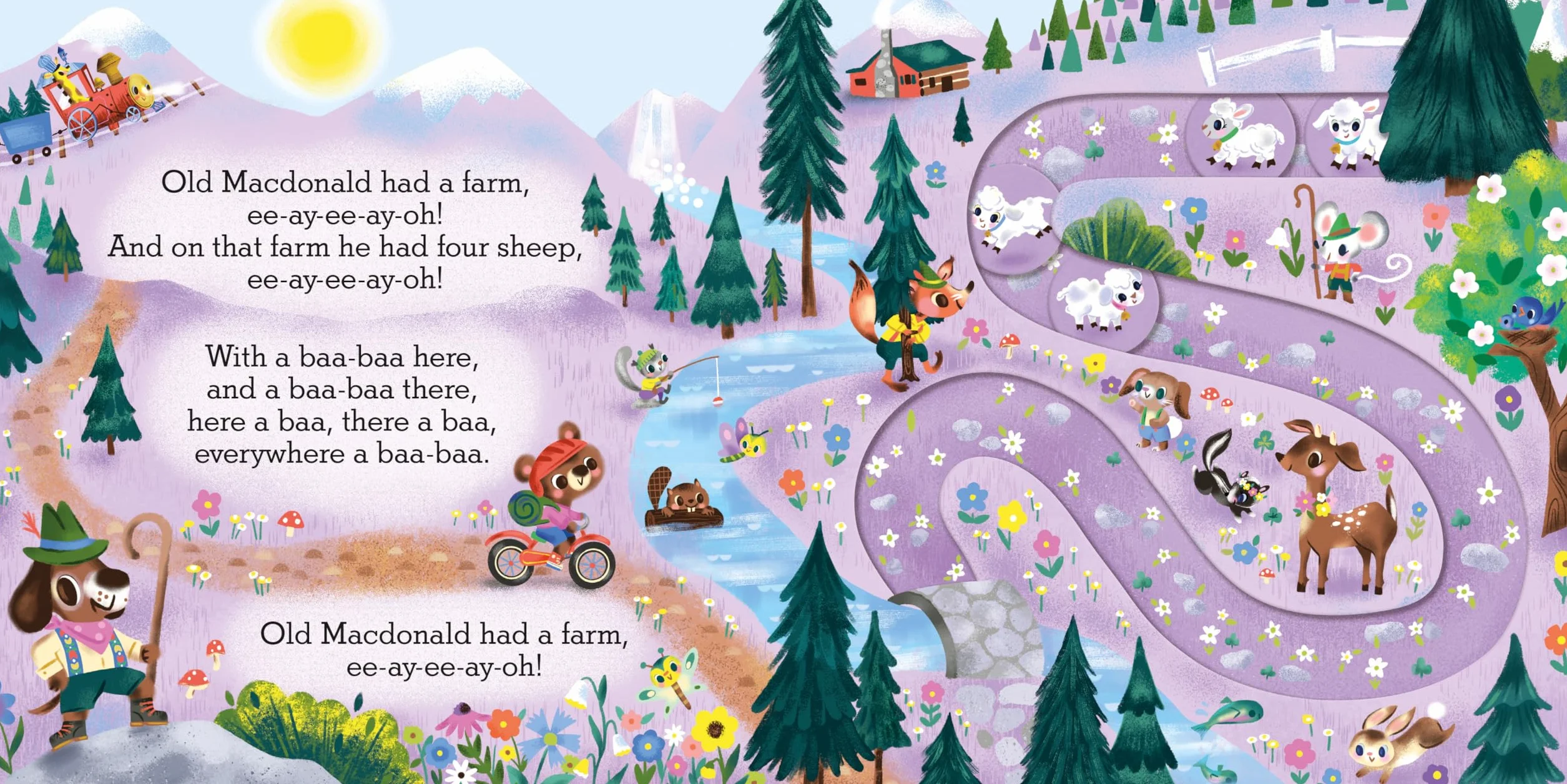 Old Macdonald had a Farm: A Slide and Count Book