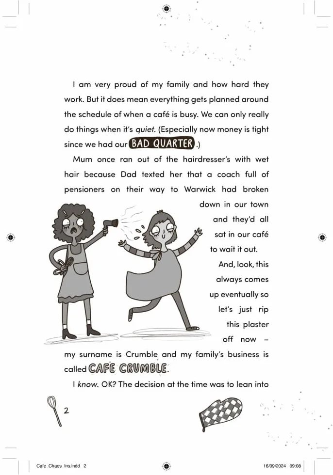 Café Chaos: My Family Is Not a Piece of Cake