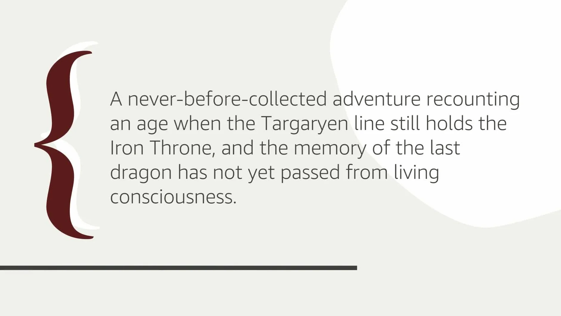 A Knight of the Seven Kingdoms: Being the Adventure of Ser Duncan the Tall, and His Squire, Egg