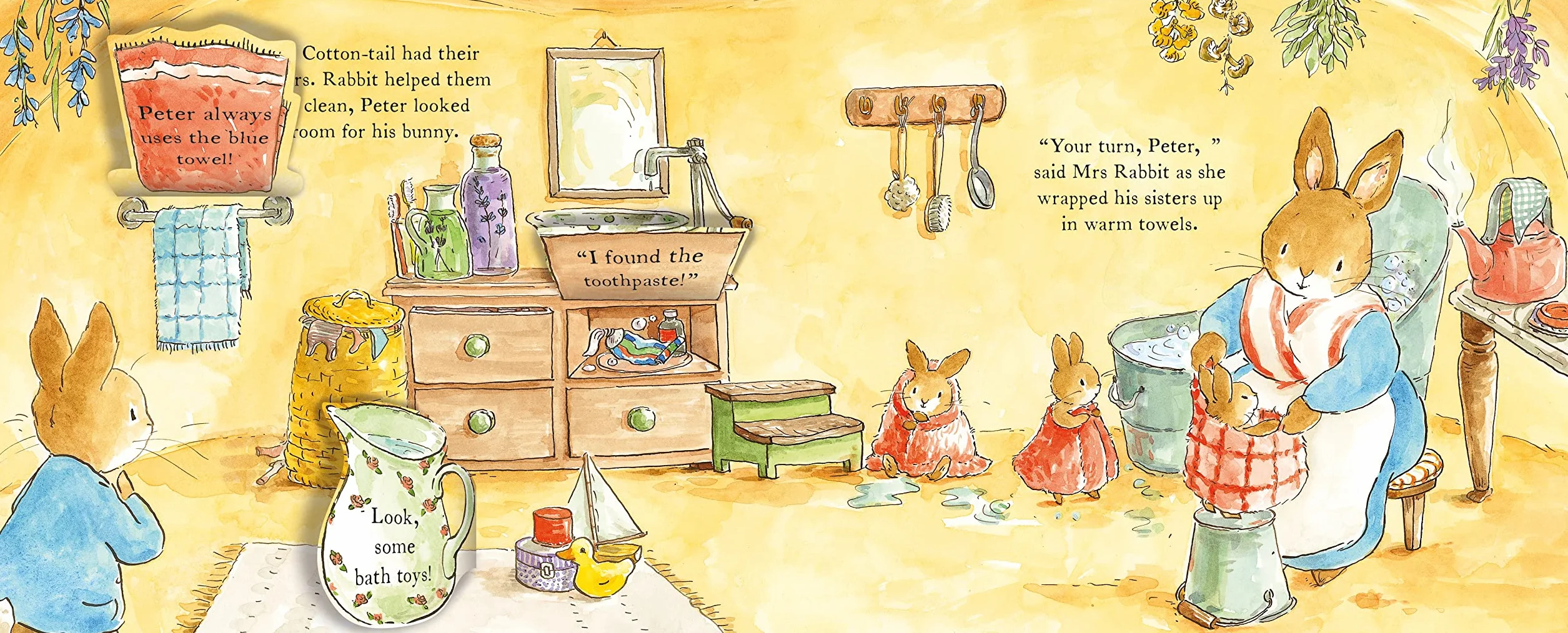 Peter Rabbit: The Bedtime Bunny Hunt: A Lift-the-Flap Storybook