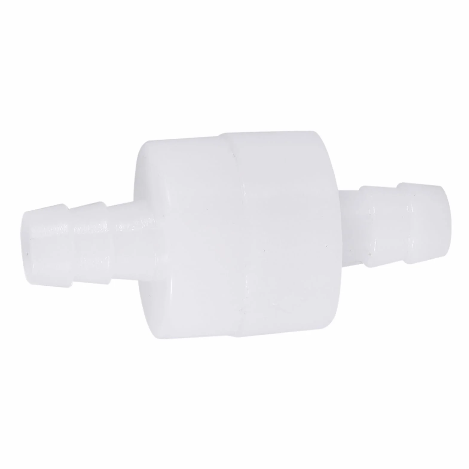 FTVOGUE Zawór zwrotny 8 mm Inline One Way Non-Return Plastikowy do oleju paliwowego woda gazowa powietrze