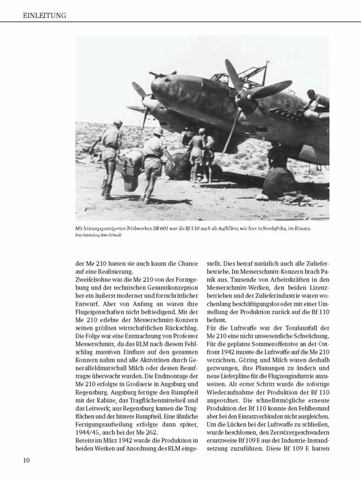 Messerschmitt Me 210 Kampfflugzeug Zweiter Weltkrieg