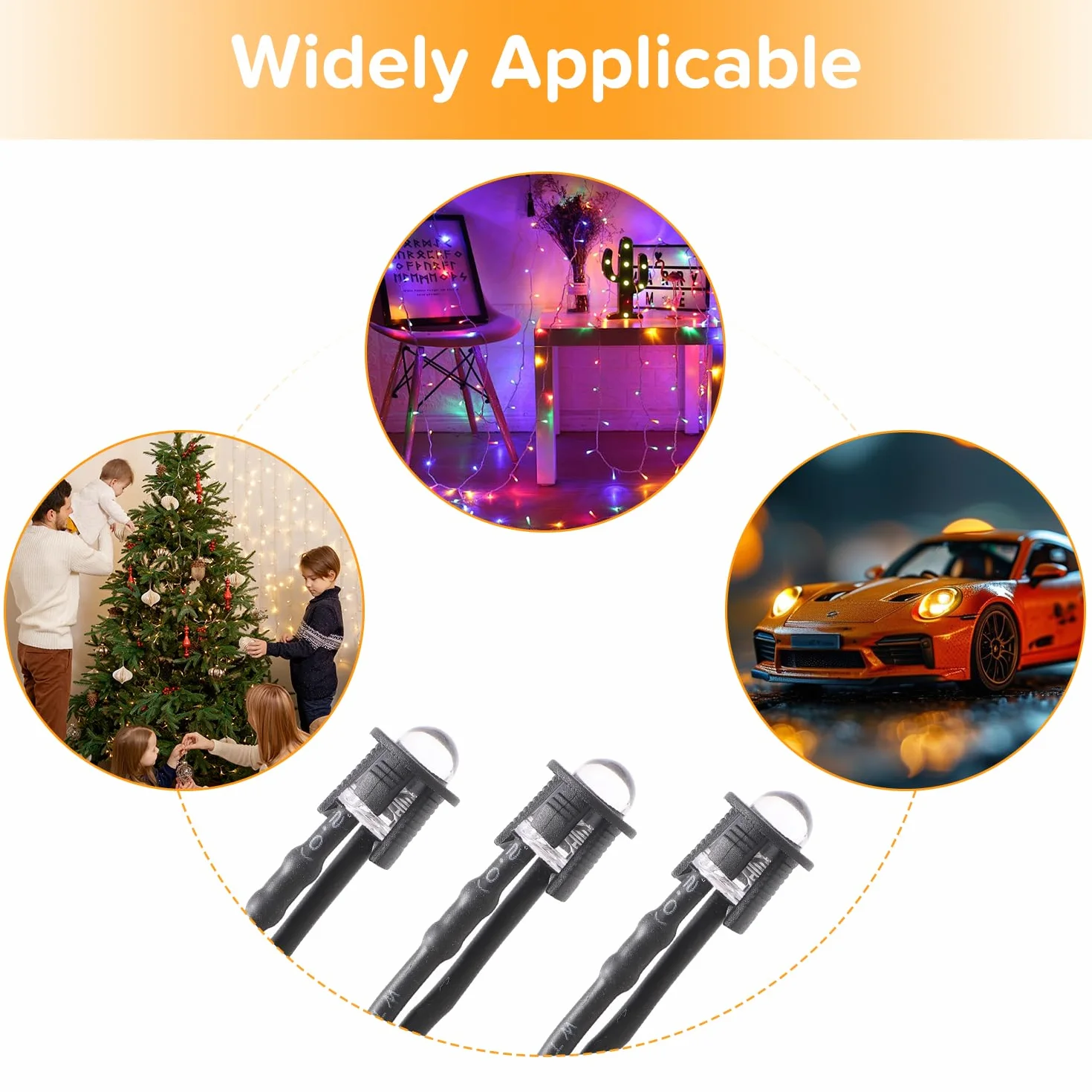 30 Sztuk 5mm 12V Przewodowe Diody LED Światło, Czerwony, 20cm Przewodowe Diody LED + 30 Sztuk 5mm Plastikowy Uchwyt
