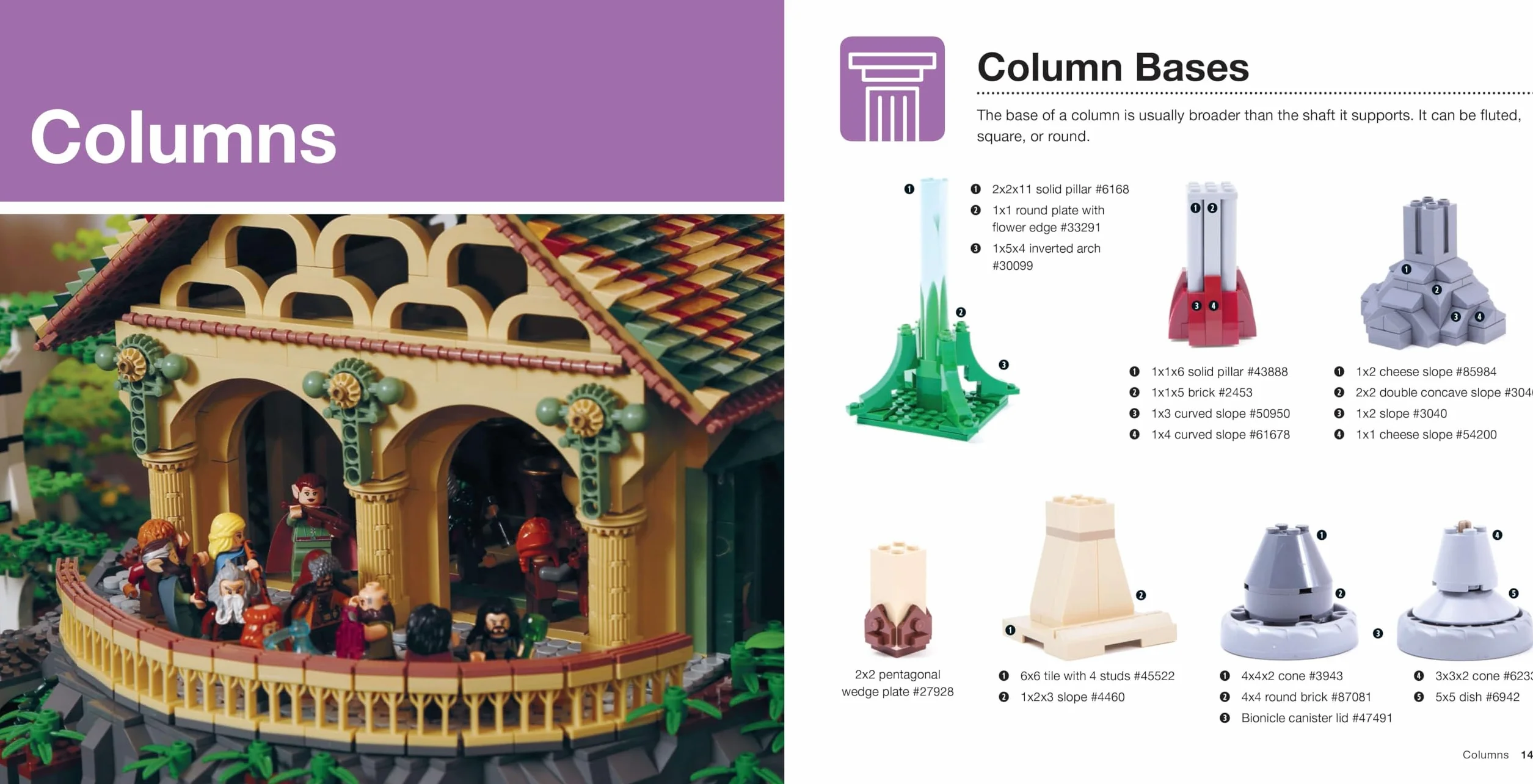 The LEGO Architecture Idea Book: 1001 Ideas for Brickwork, Siding, Windows, Columns, Roofing, and Much, Much More