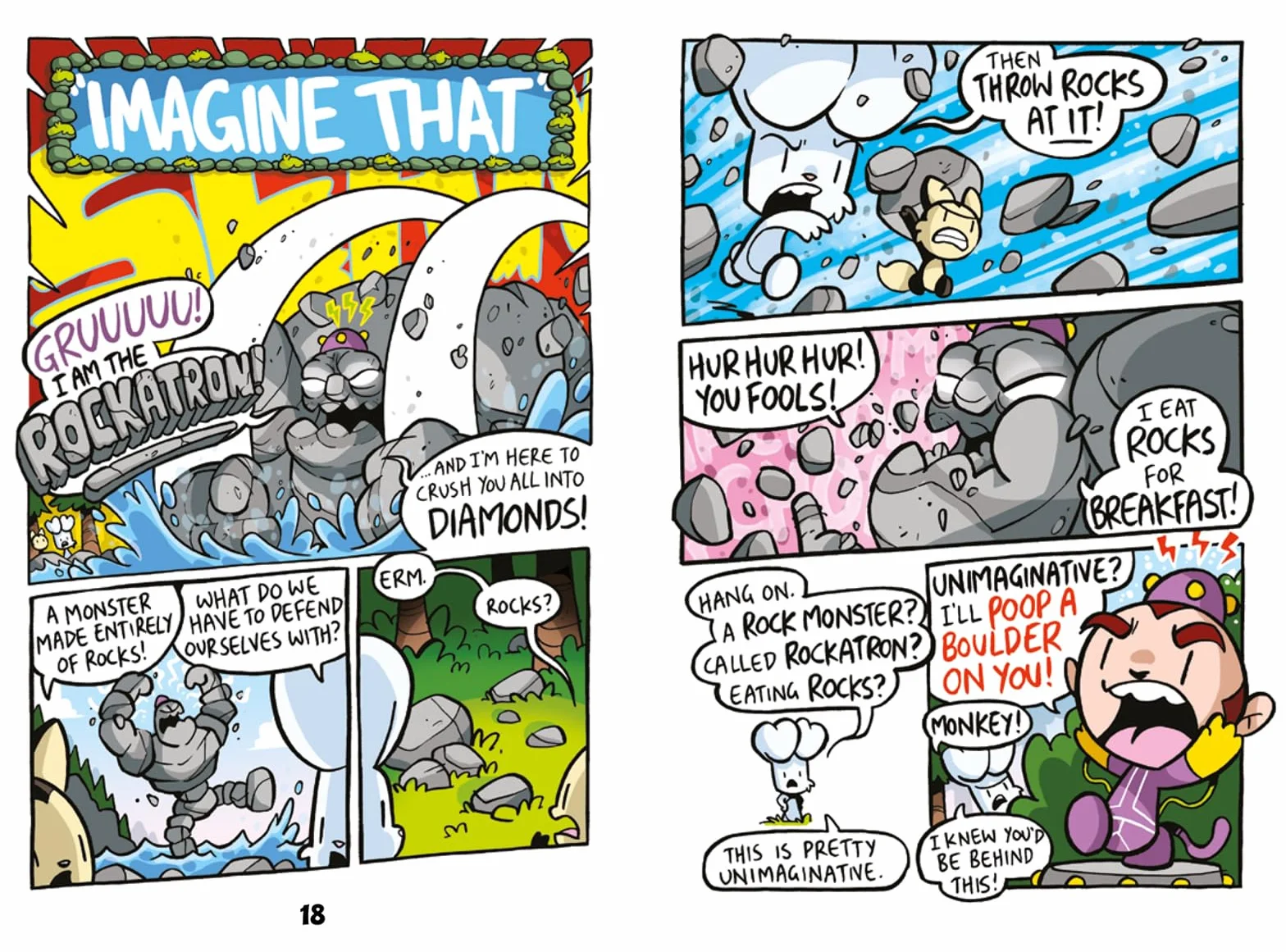 Bunny vs Monkey: The Impossible Pig Phoenix Comic Book Jamie Smart