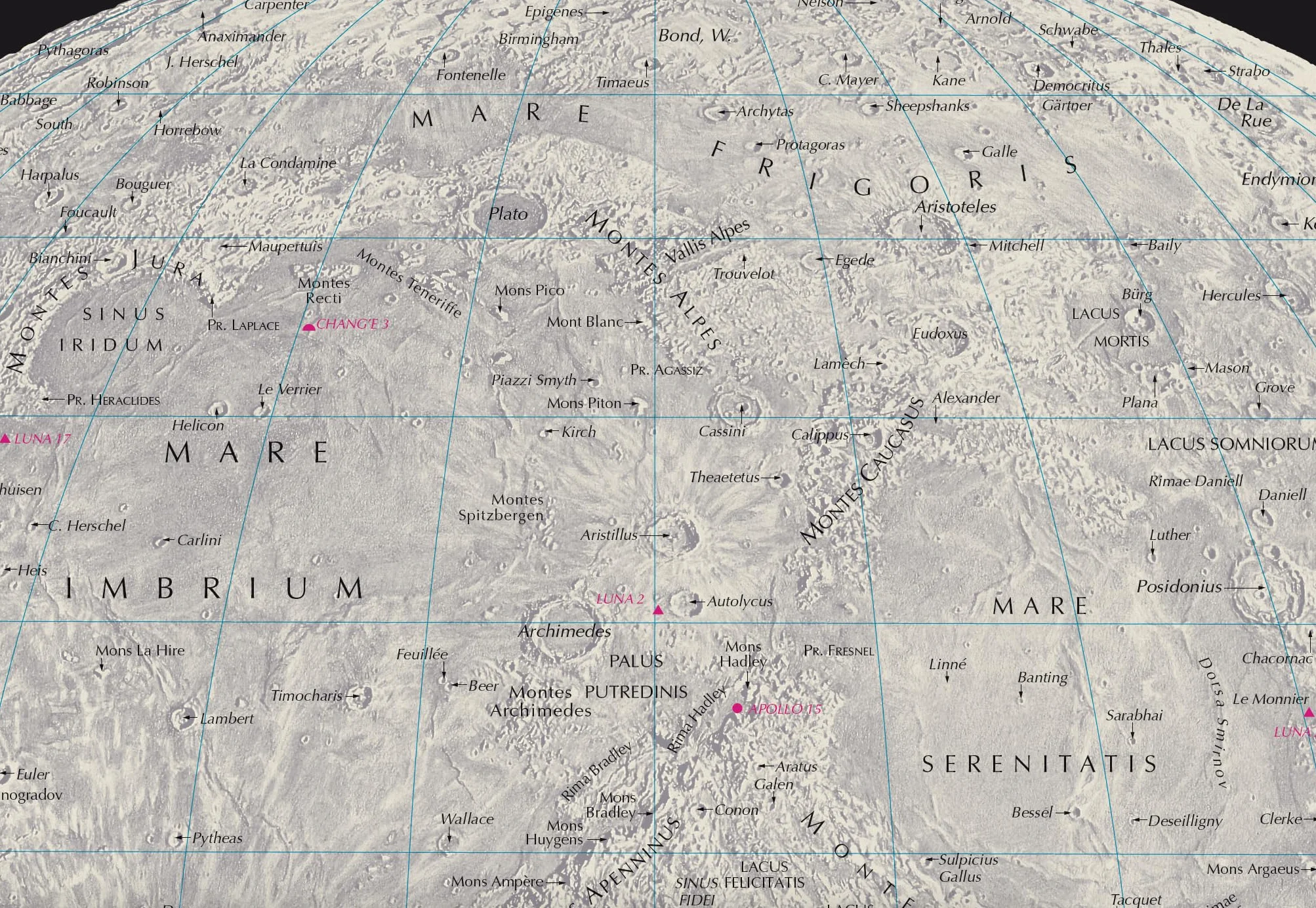 Philip's Moon Map