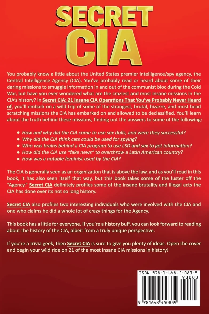 Secret CIA: 21 Insane CIA Operations