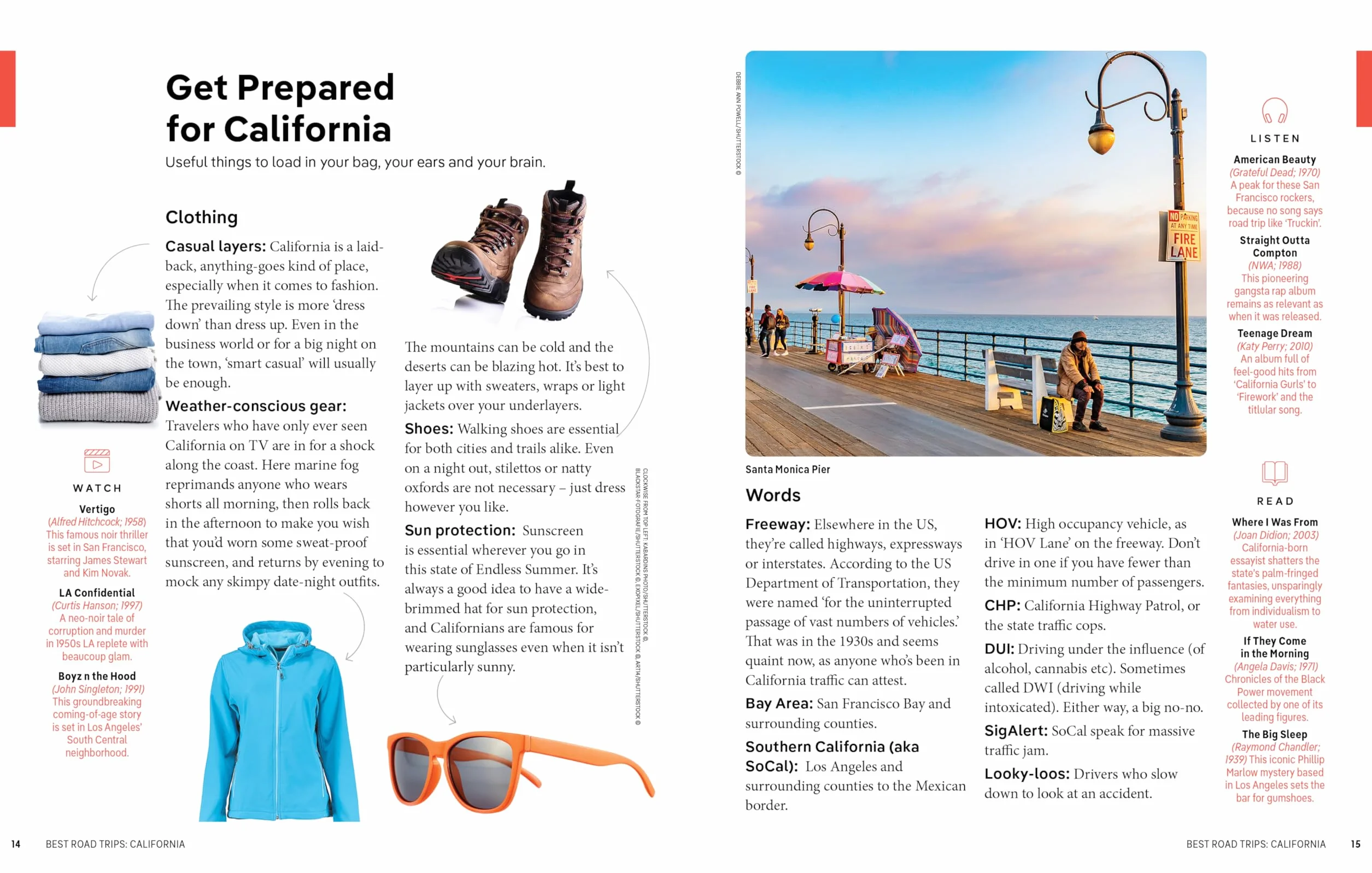 Best Road Trips California 5ed - anglais: escapes on the open road