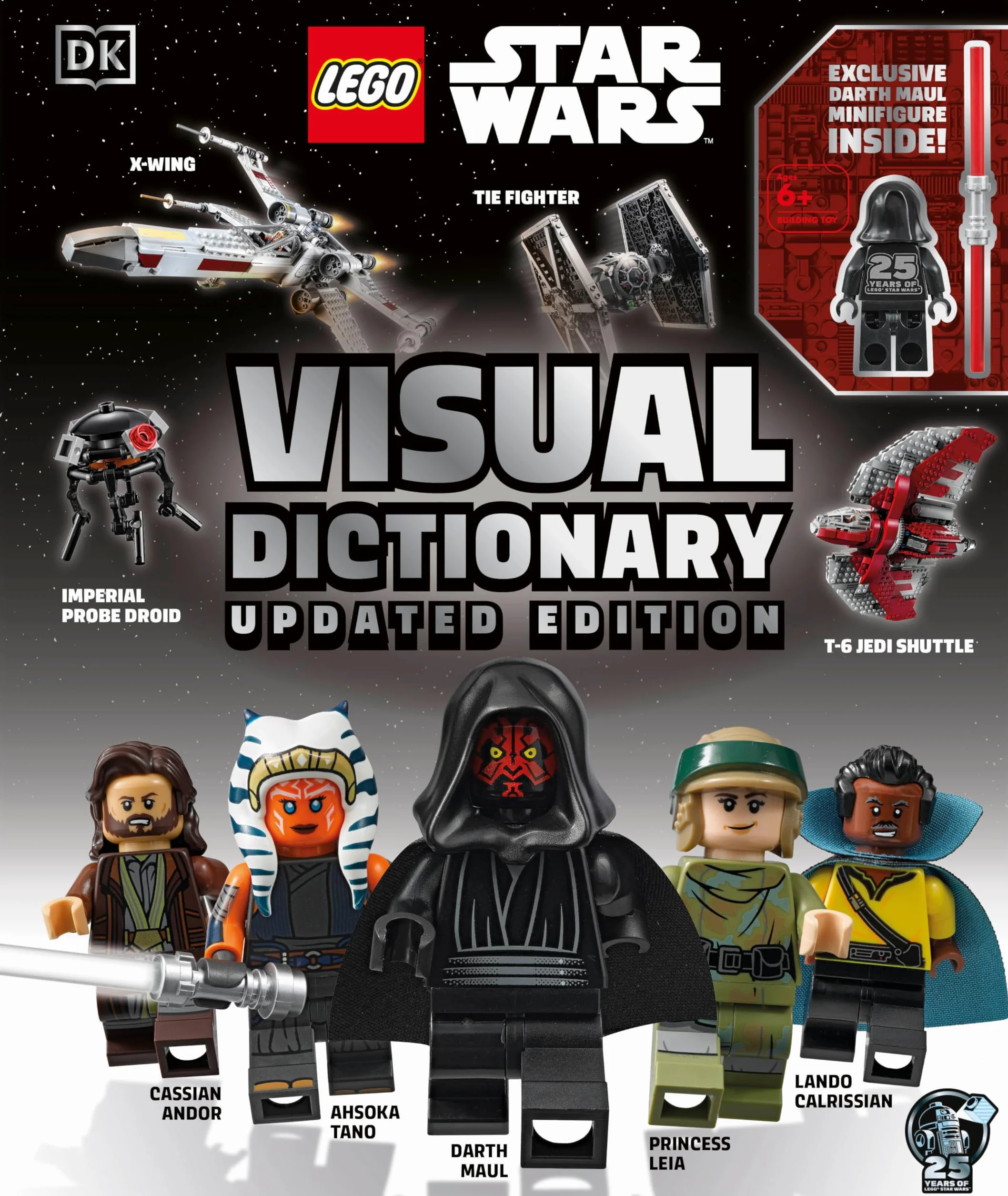 LEGO Star Wars Visual Dictionary Updated Edition z Minifigurką