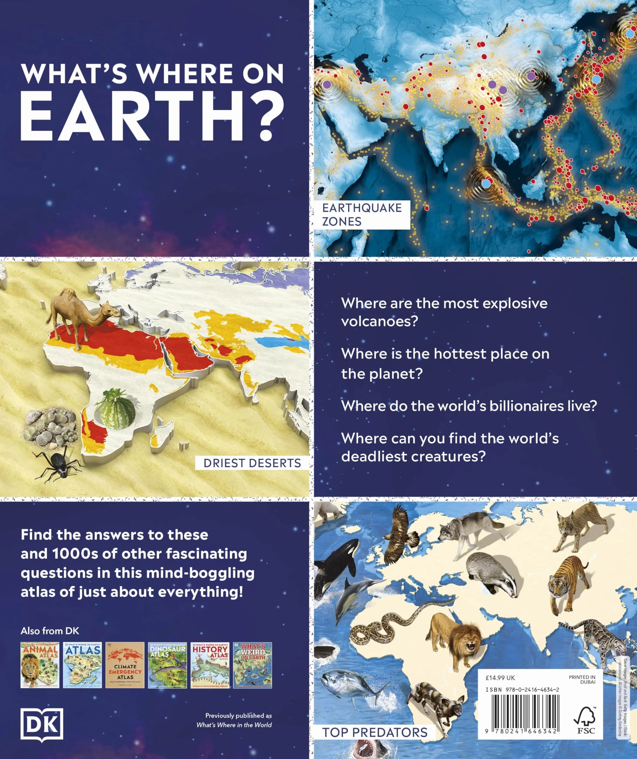 What's Where on Earth?: Our World As You've Never Seen It Before