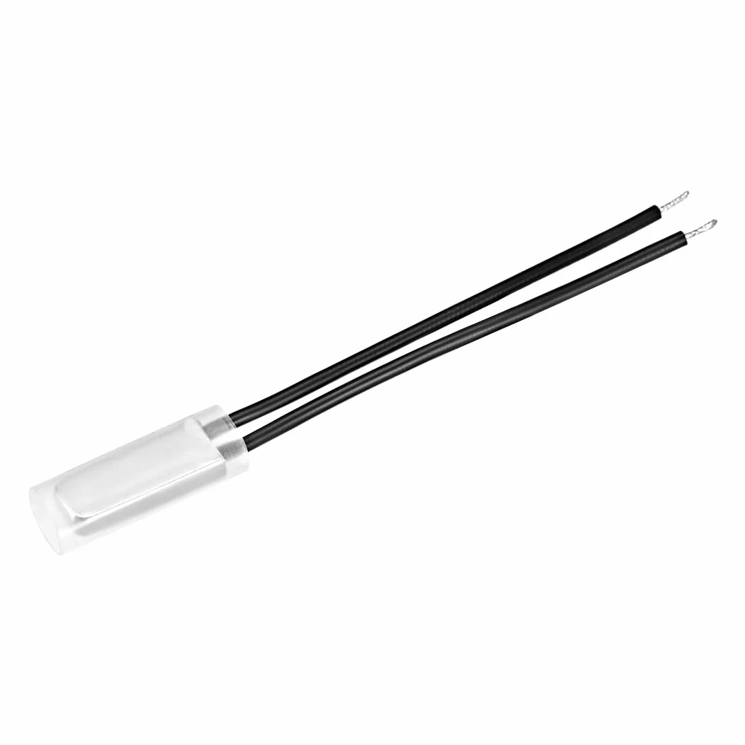 sourcing map KSD9700 Termostat, 50℃ N.O 5A Bimetaliczny przełącznik kontroli temperatury 2 szt