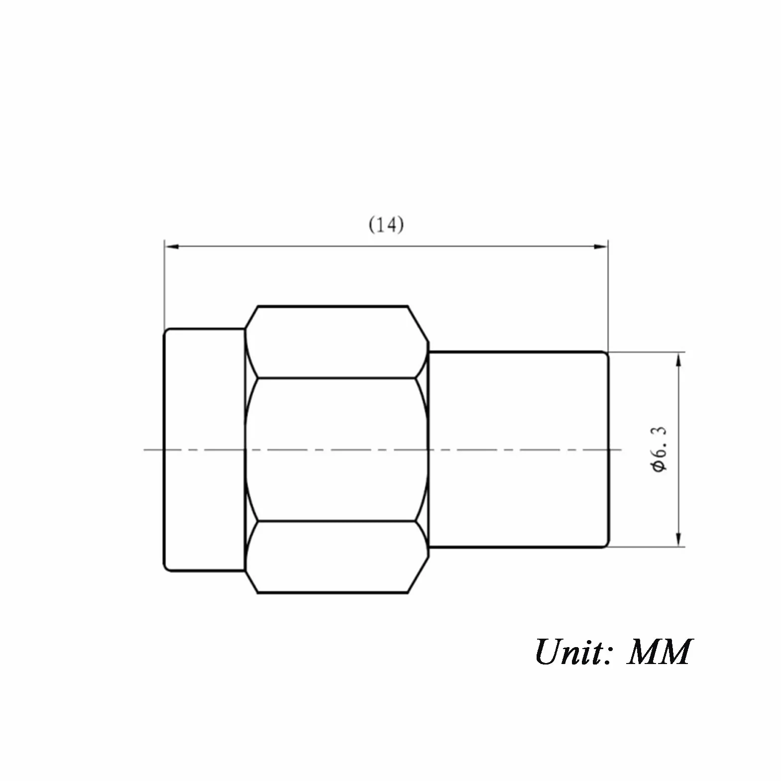TOJOIN Obciążenie Męskie SMA/Zakończenie RF Obciążenie DC do 18GHz Współosiowe Terminatory SMA Obciążenie 50Ohm 0.25W Adapter Złącza Sprzętu Testowego RF