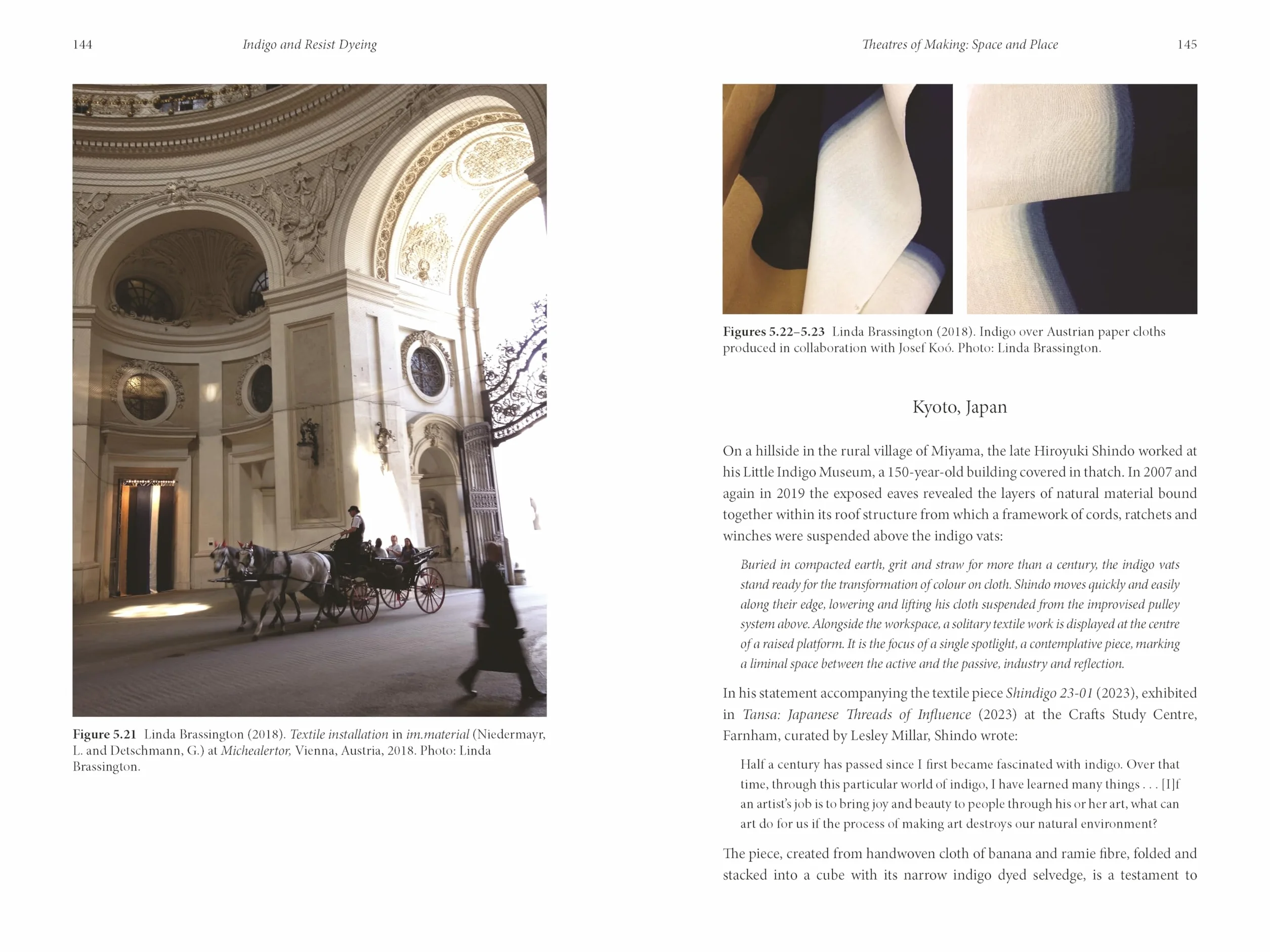 Indigo and Resist Dyeing: Performance, Metaphor and Materiality in Contemporary Cloth